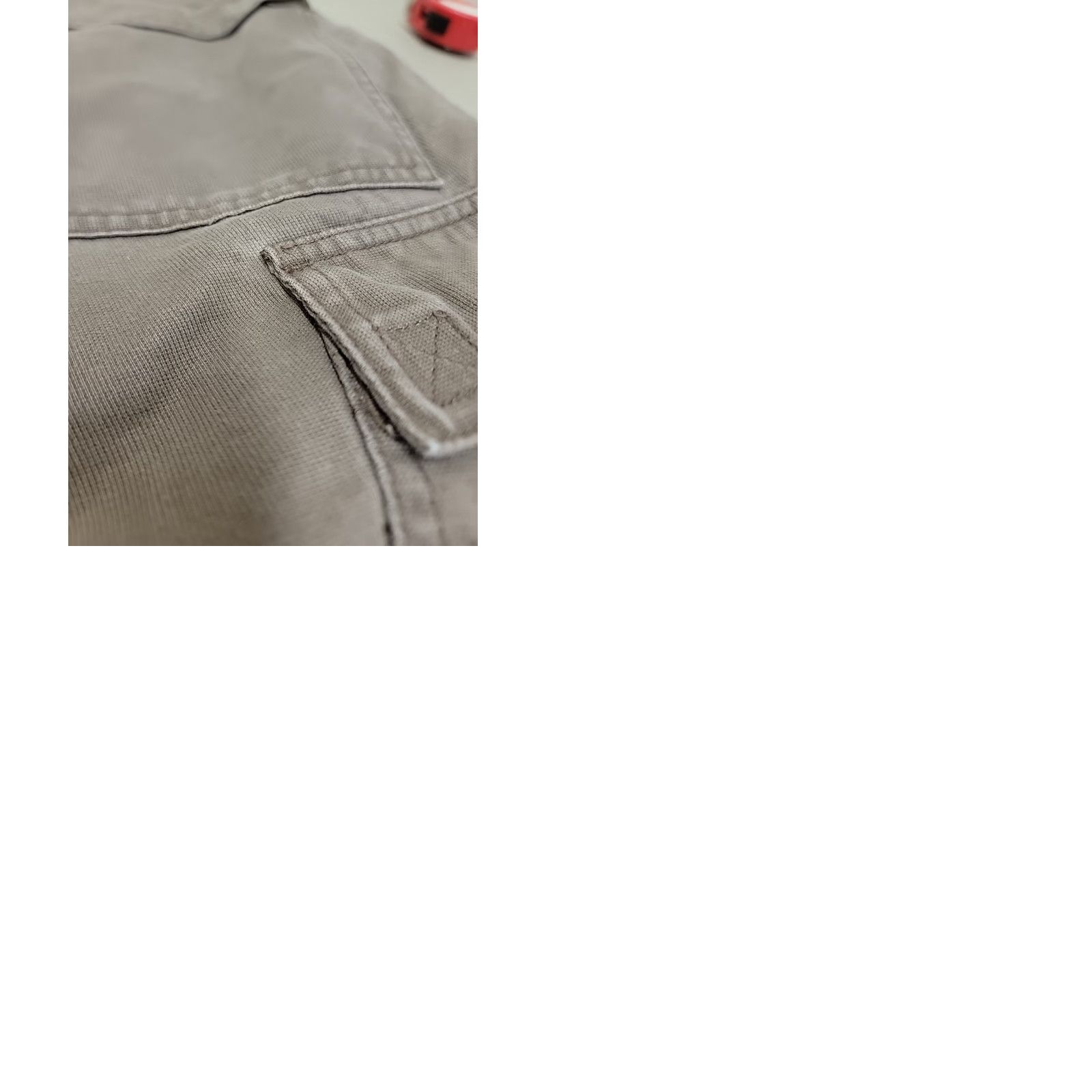 Levi's VINTAGE Levis Khakis Shorts Mens 32 Cargo Workwear Skater Casual Flat Front Brown Cotton Canvas Pockets 90s Mens Size US 32 / EU 48 - 9 Thumbnail