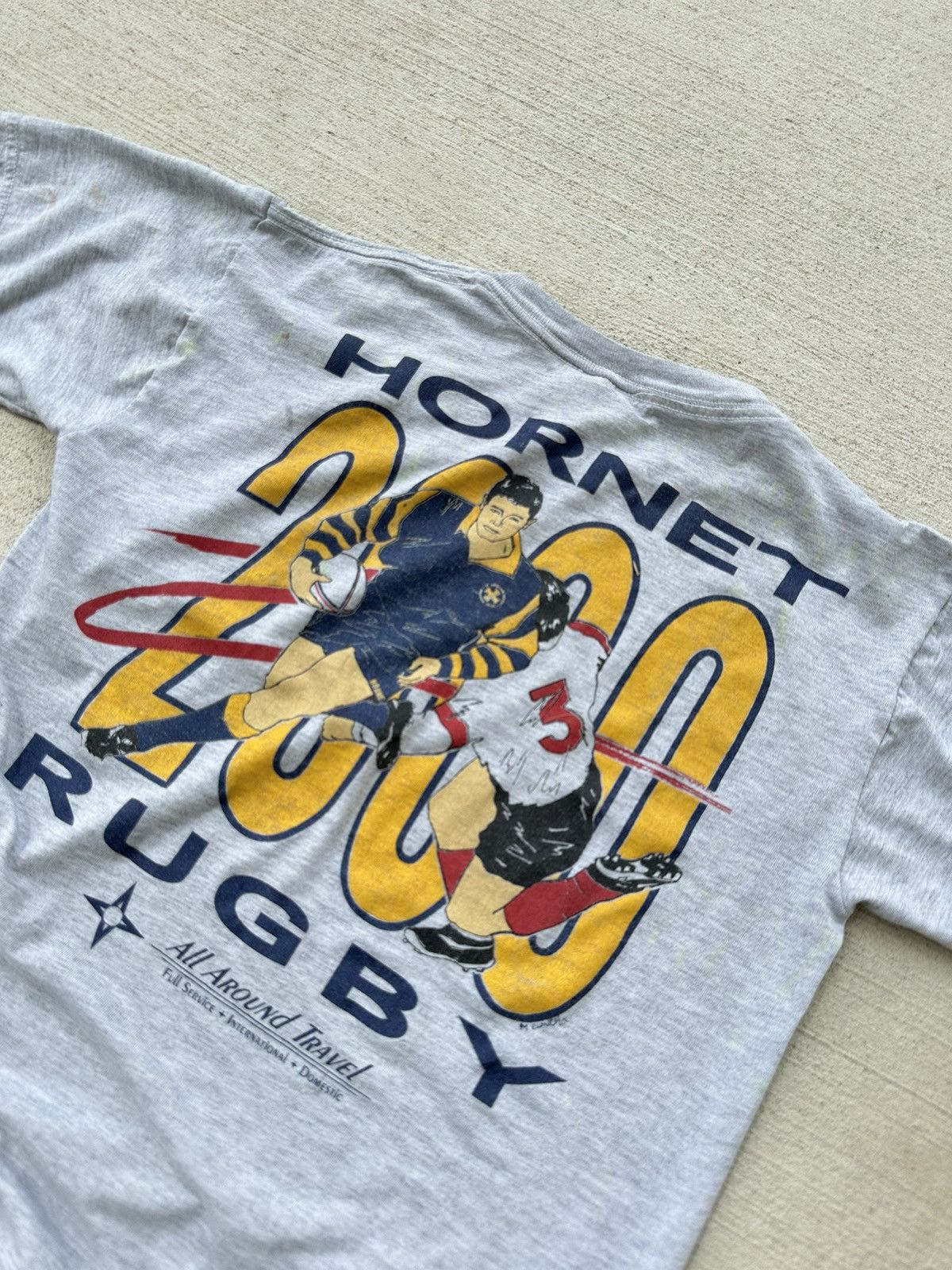 Vintage Vintage Rugby Baby Tee Size US S / EU 44-46 / 1 - 4 Thumbnail