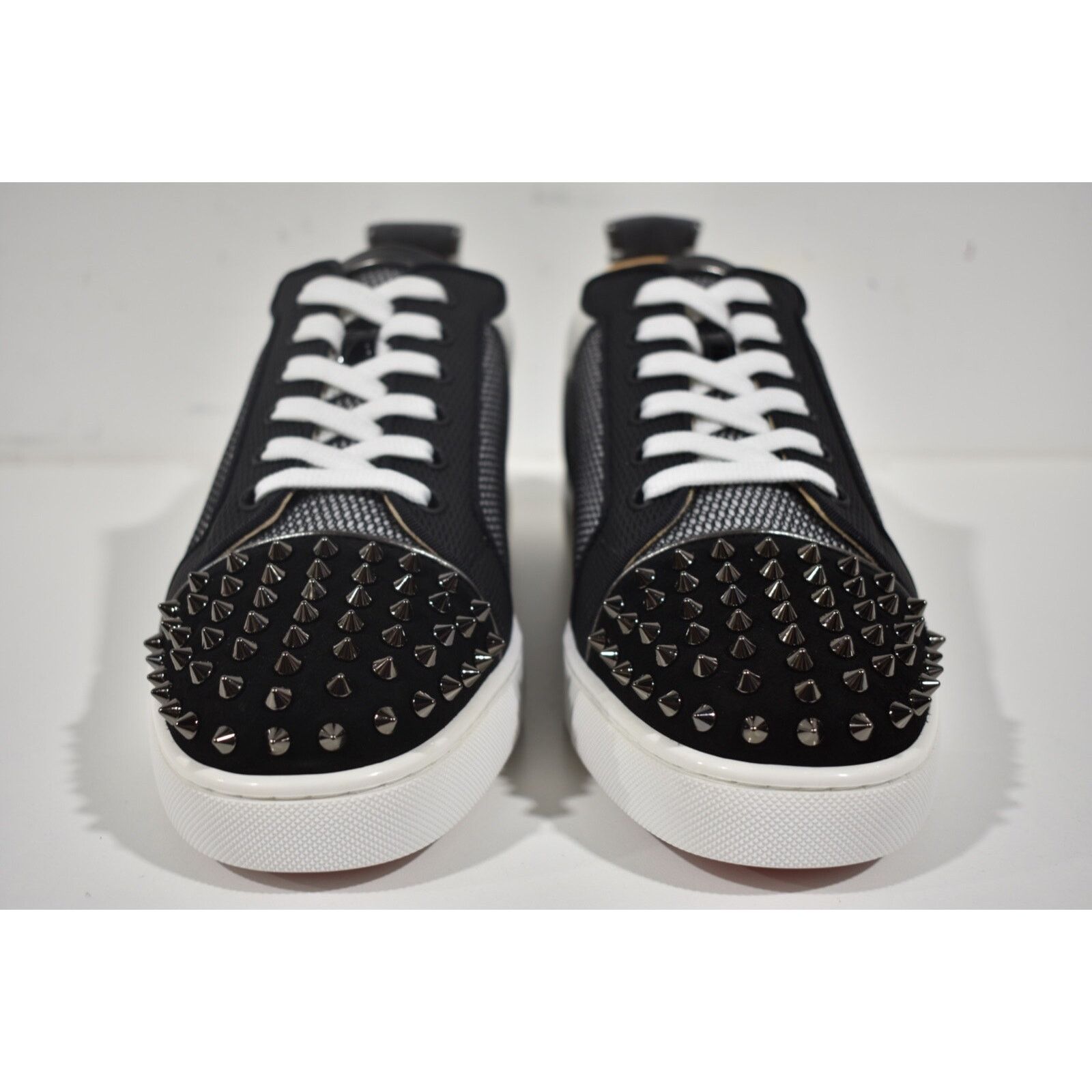 Christian Louboutin Christian Louboutin Louis Junior Spikes Orlato Flat Black Size US 13 / EU 46 - 6 Thumbnail