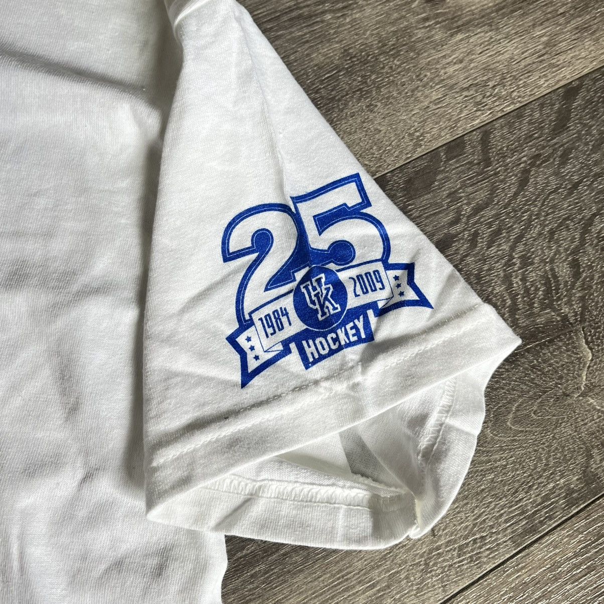 Vintage Vintage Y2K University of Kentucky UK Hockey Jersey T Shirt Size US S / EU 44-46 / 1 - 4 Thumbnail