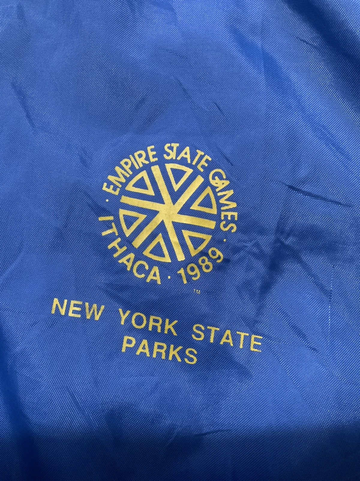 Vintage 1989 Empire State Games New York State Windbreaker Jacket Size US L / EU 52-54 / 3 - 5 Thumbnail