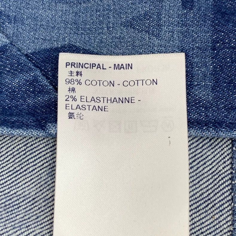 Louis Vuitton Louis Vuitton Navy logo full-print cotton crewneck sleevel Size XS / US 0-2 / IT 36-38 - 9 Thumbnail