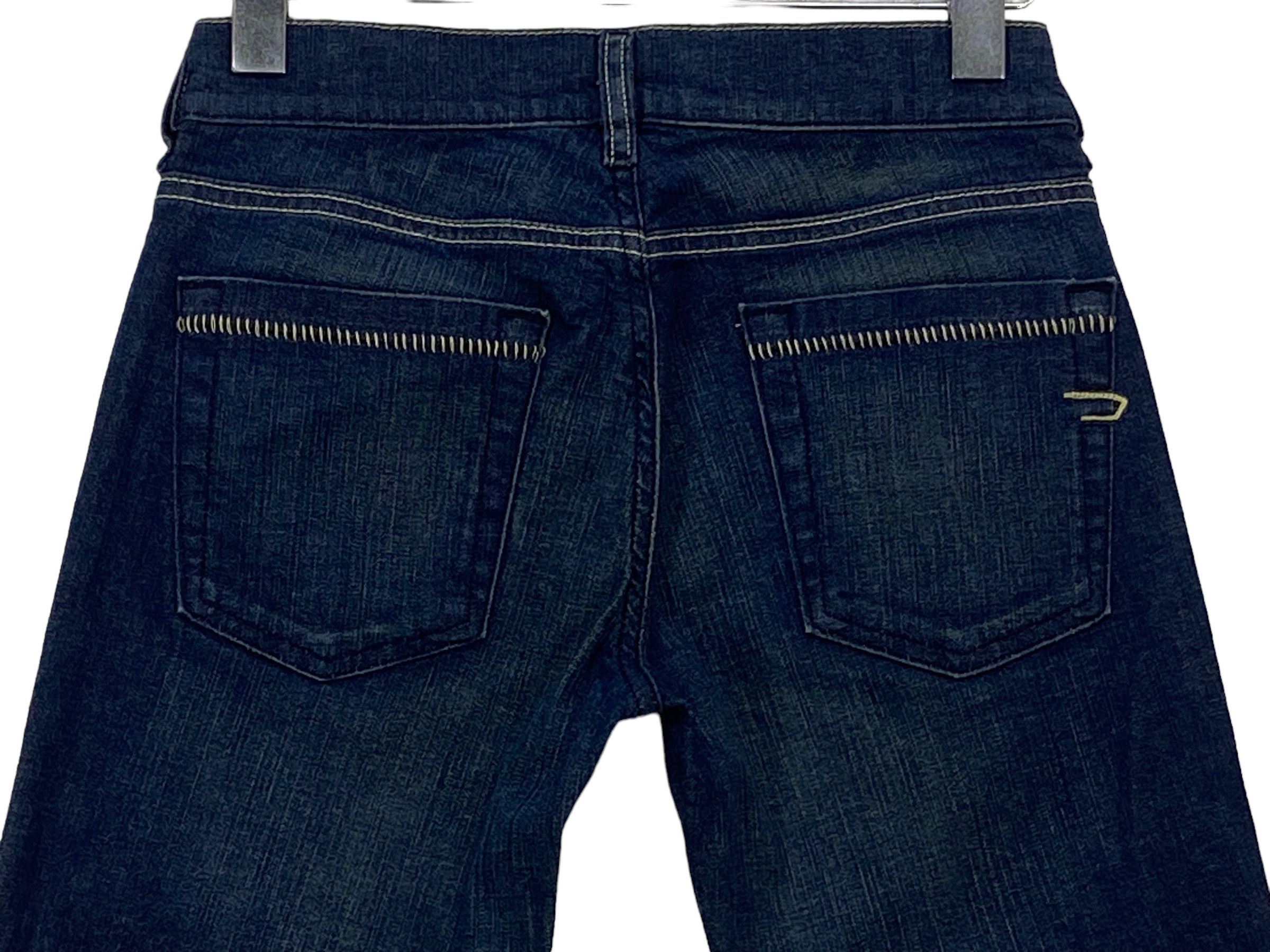 Diesel Diesel Flare Denim Jeans Made in Italy Size 26" / US 2 / IT 38 - 6 Thumbnail