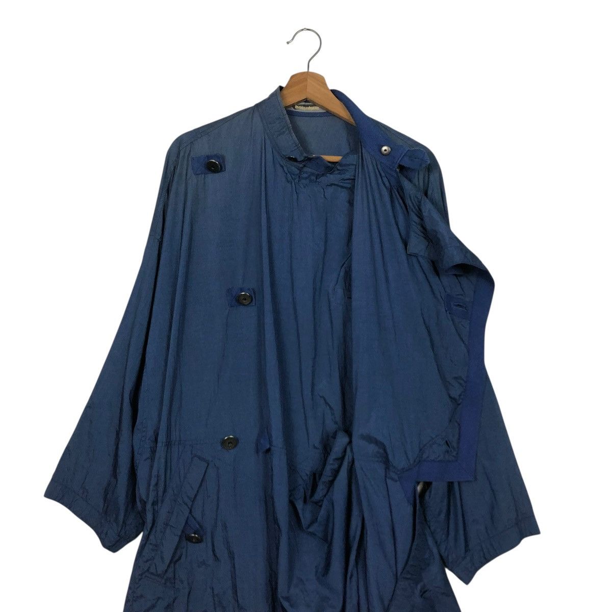 Issey Miyake 🔥VINTAGE 80’s NYLON LONG JACKET ISSEY MIYAKE BONDAGE DESIGN Size US M / EU 48-50 / 2 - 10 Thumbnail