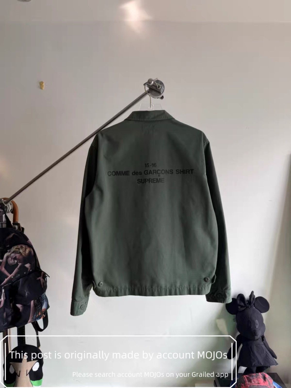 Comme des Garcons SHIRT × Supreme Supreme x Comme Des Garcons Shirt Mix Plaid Military Jacket Size US L / EU 52-54 / 3 - 2 Thumbnail
