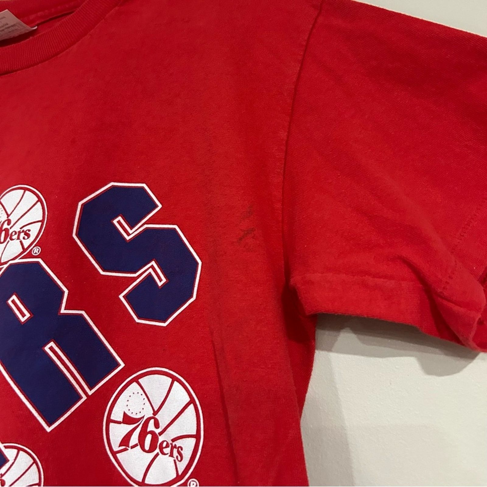 Hanes Vintage Philadelphia 76ers Basketball Shirt Size US S / EU 44-46 / 1 - 4 Thumbnail