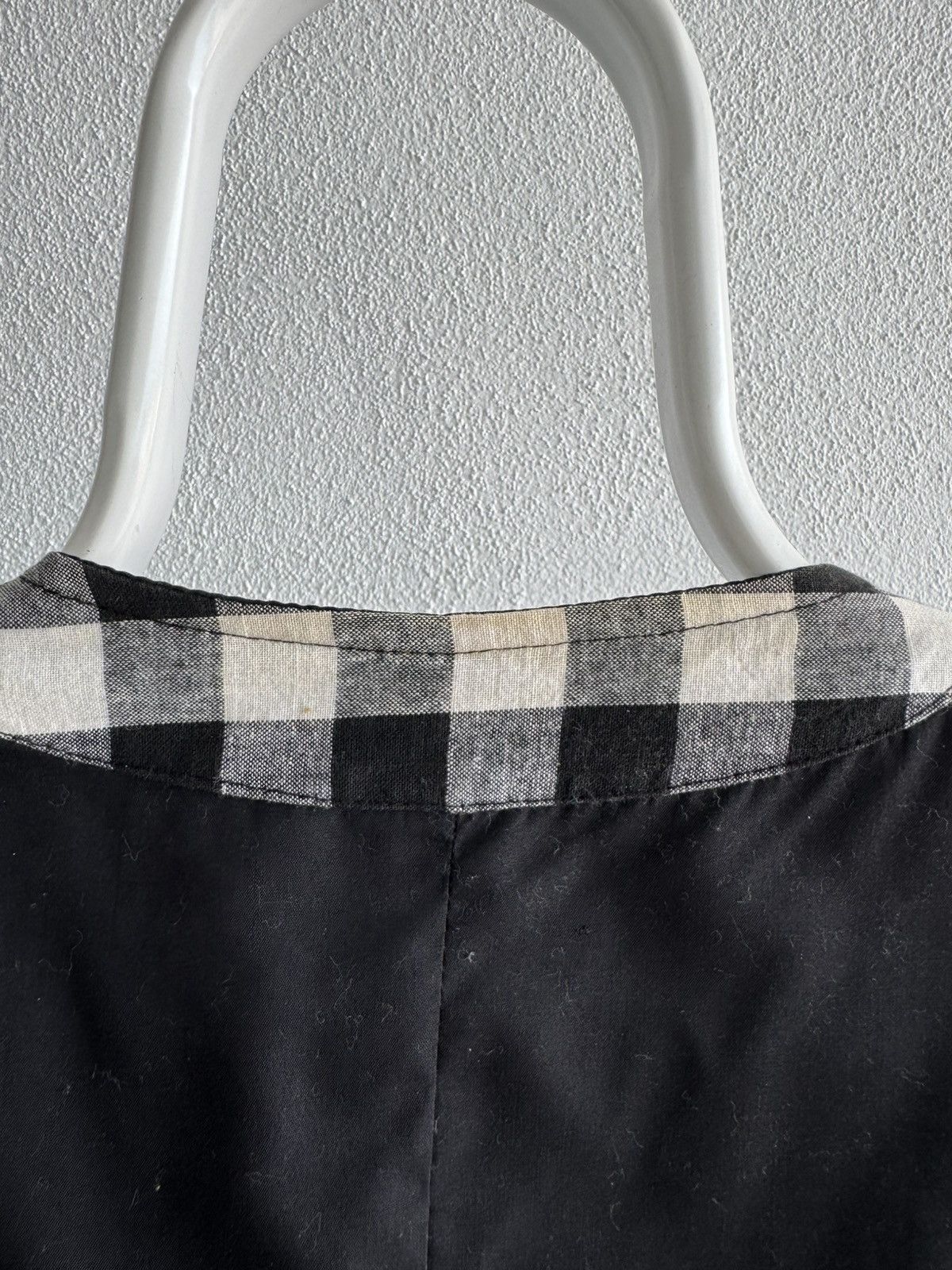Number (N)ine Vintage 90s Number (N)ine Plaid Button Vest Size US S / EU 44-46 / 1 - 7 Thumbnail