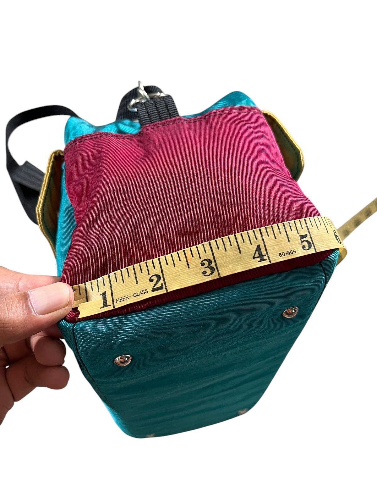 Jean Paul Gaultier 1990 Junior Gaultier Multicolour Cuboid 2-Way Bag Size ONE SIZE - 19 Thumbnail