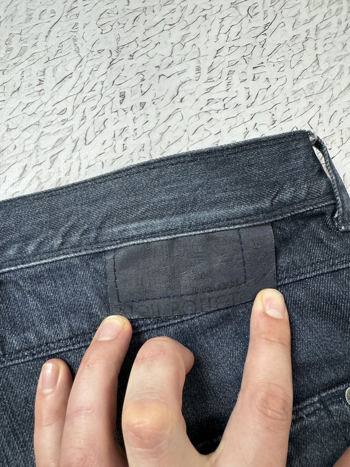 Neil Barrett Neil Barrett Indigo dark straight denim jeans zip pocket Size US 34 / EU 50 - 25 Thumbnail