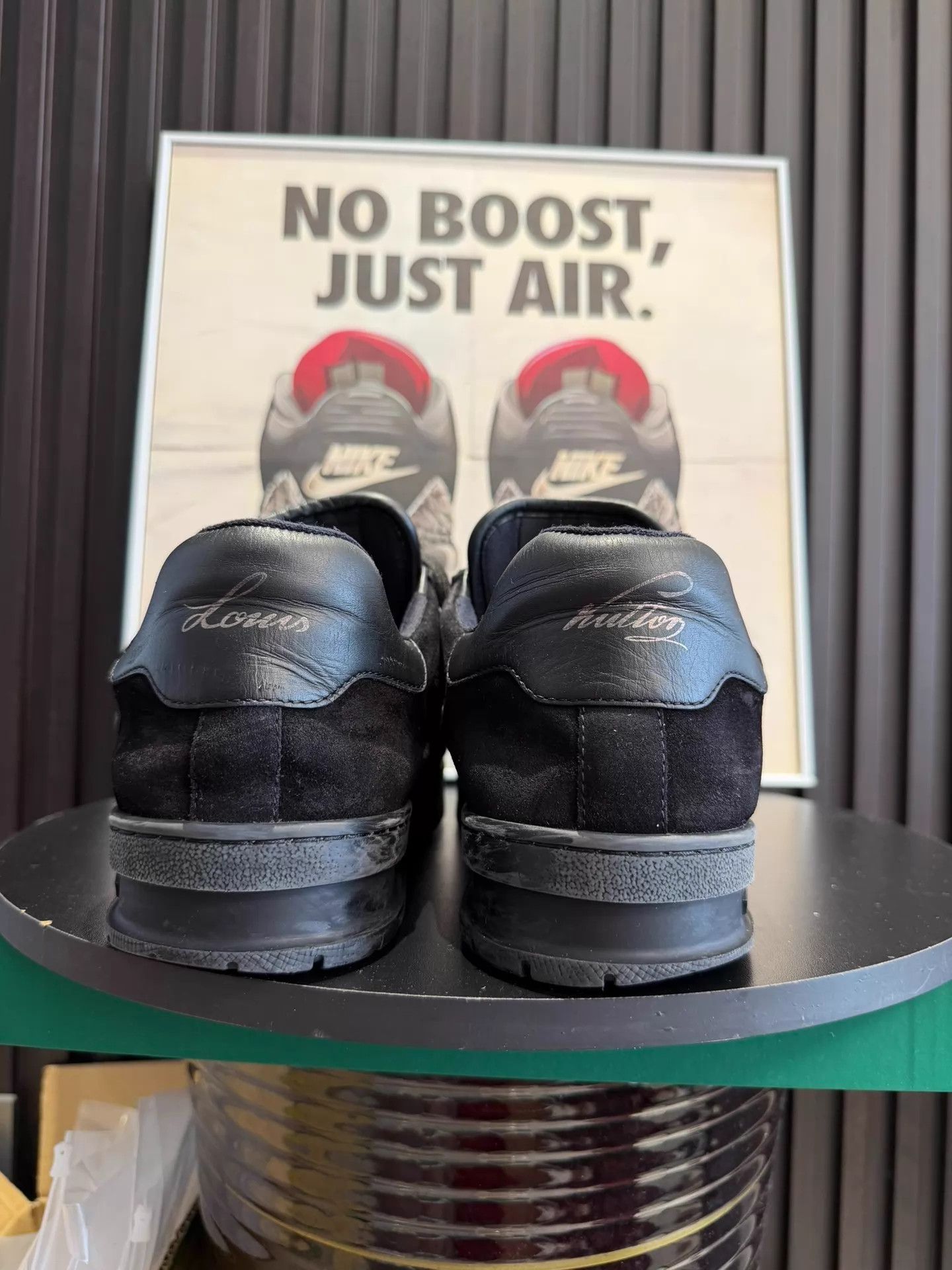 Louis Vuitton LV Trainer Black UK8 (42) 1A5YSD Size US 9 / EU 42 - 6 Thumbnail