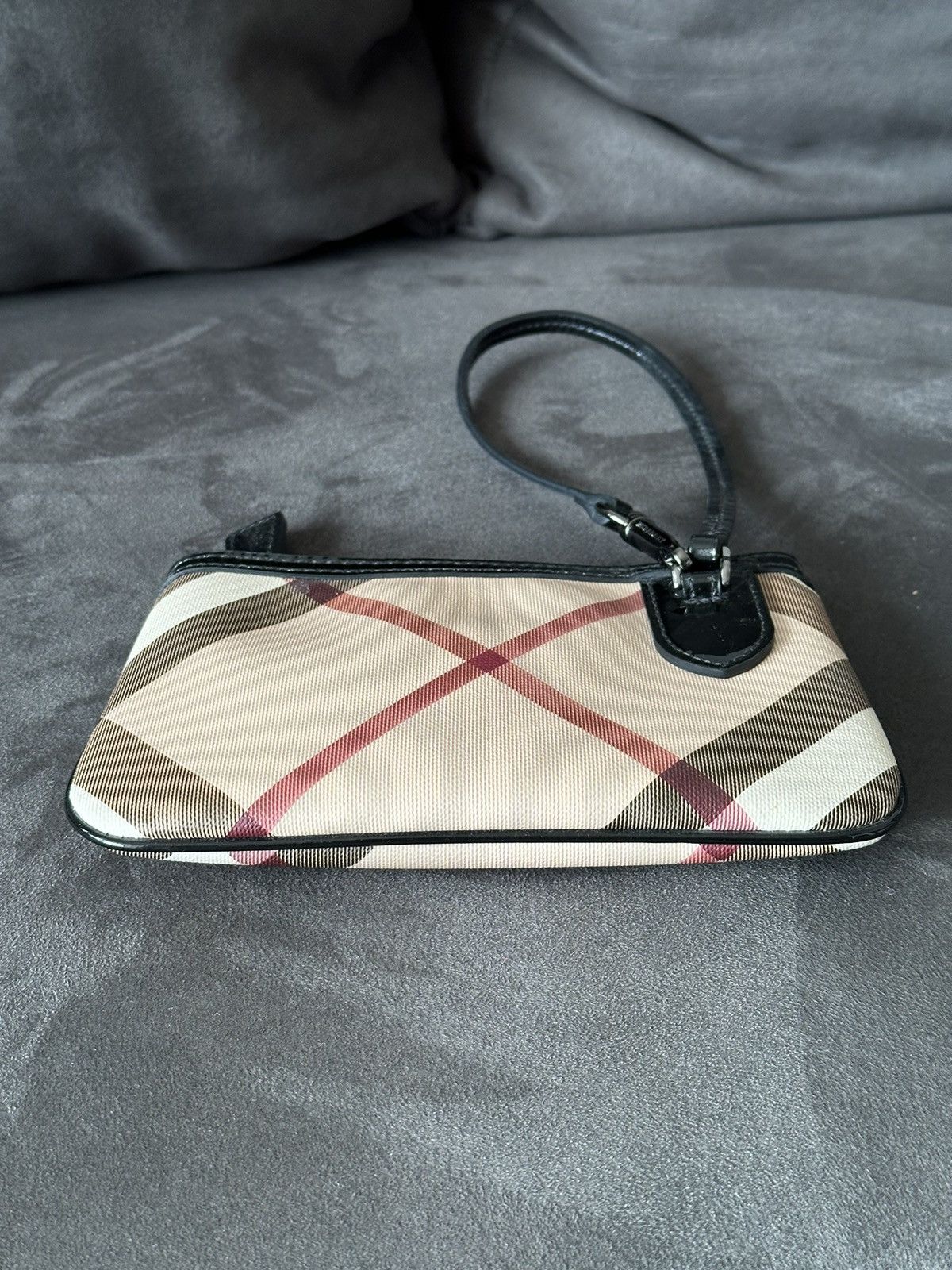 Burberry Burberry Small Nova Check Pouch / Burberry Hand bag Mini Size ONE SIZE - 5 Thumbnail