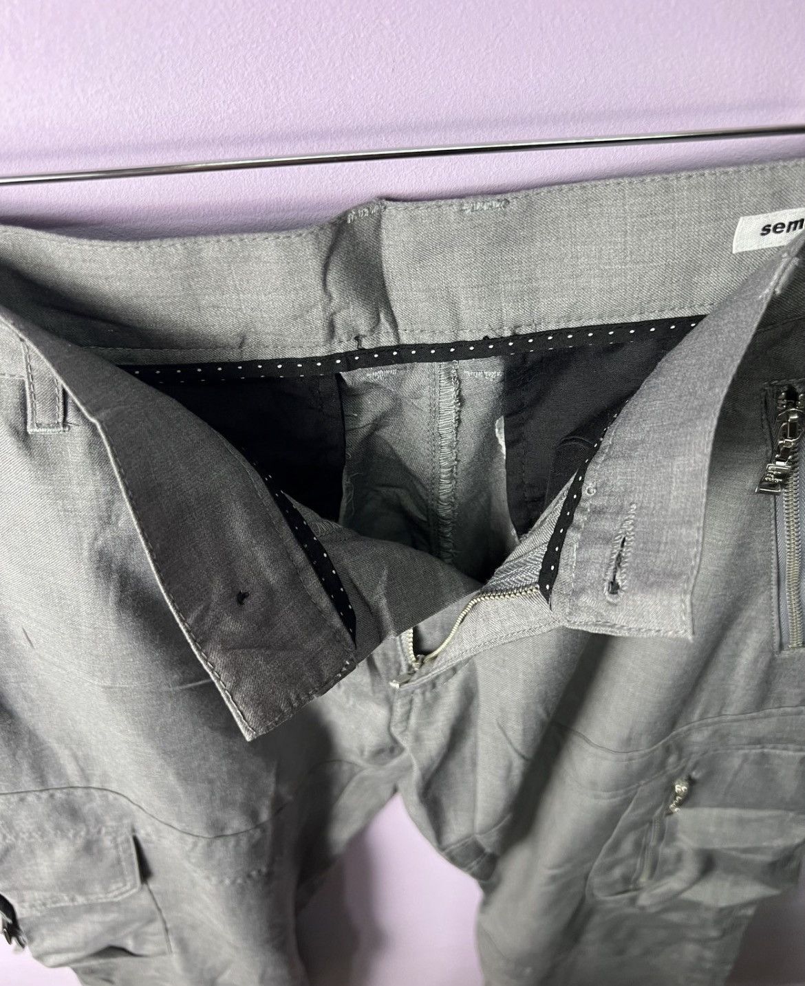 semanticdesign 🔥Semantic Design Bondage Cargo Pants Size US 30 / EU 46 - 11 Thumbnail