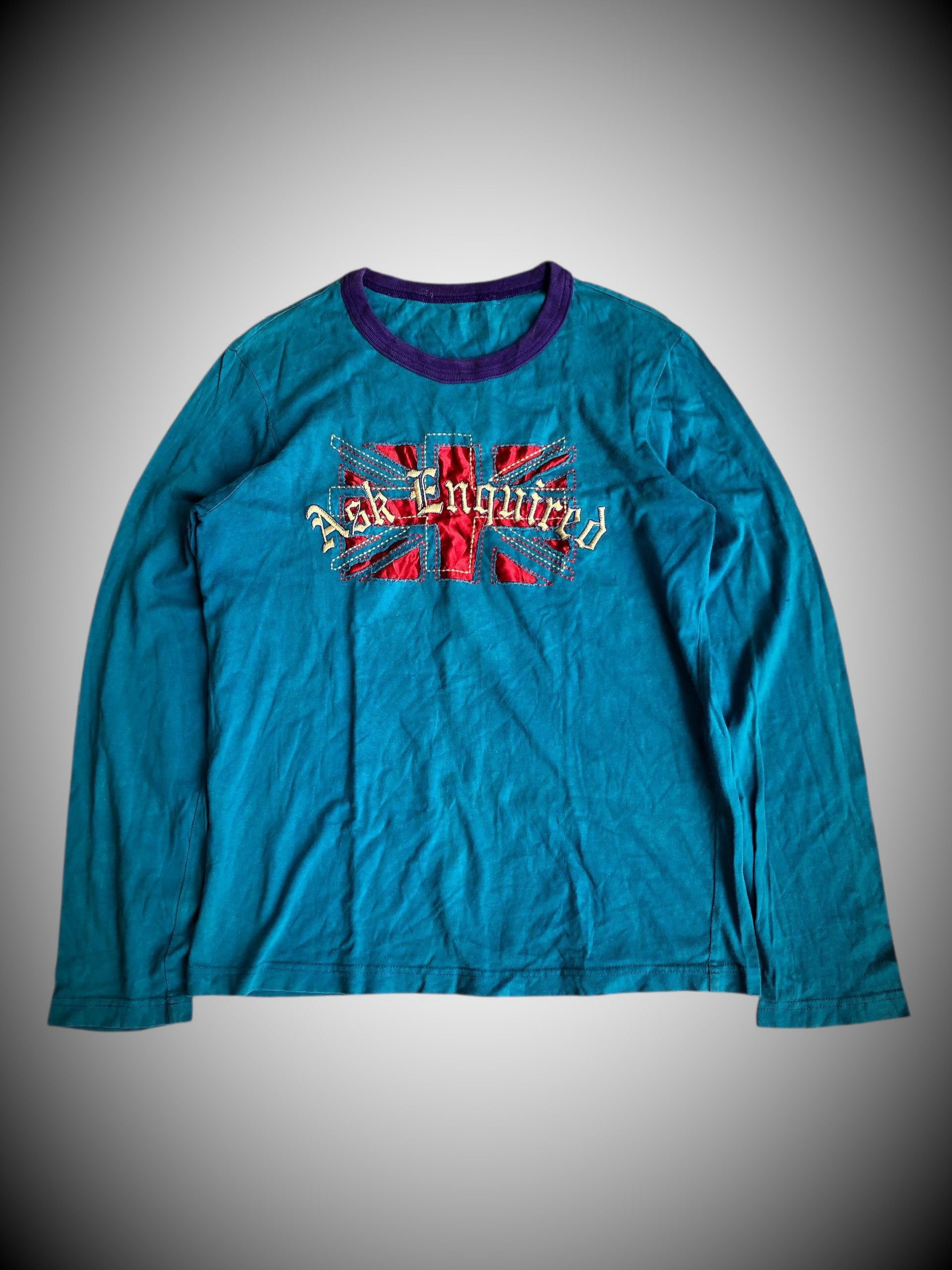 If Six Was Nine 2000s Ask Enquired Embroidery Vkei Style Y2k Size US M / EU 48-50 / 2 - 1 Thumbnail