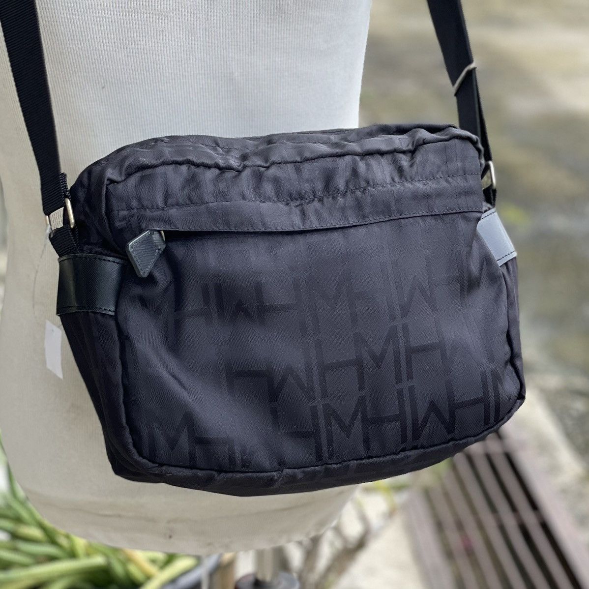Designer × Hanae Mori Hanae Mori Unisex Monogram Shoulder/Crossbody Bag Size ONE SIZE - 4 Thumbnail