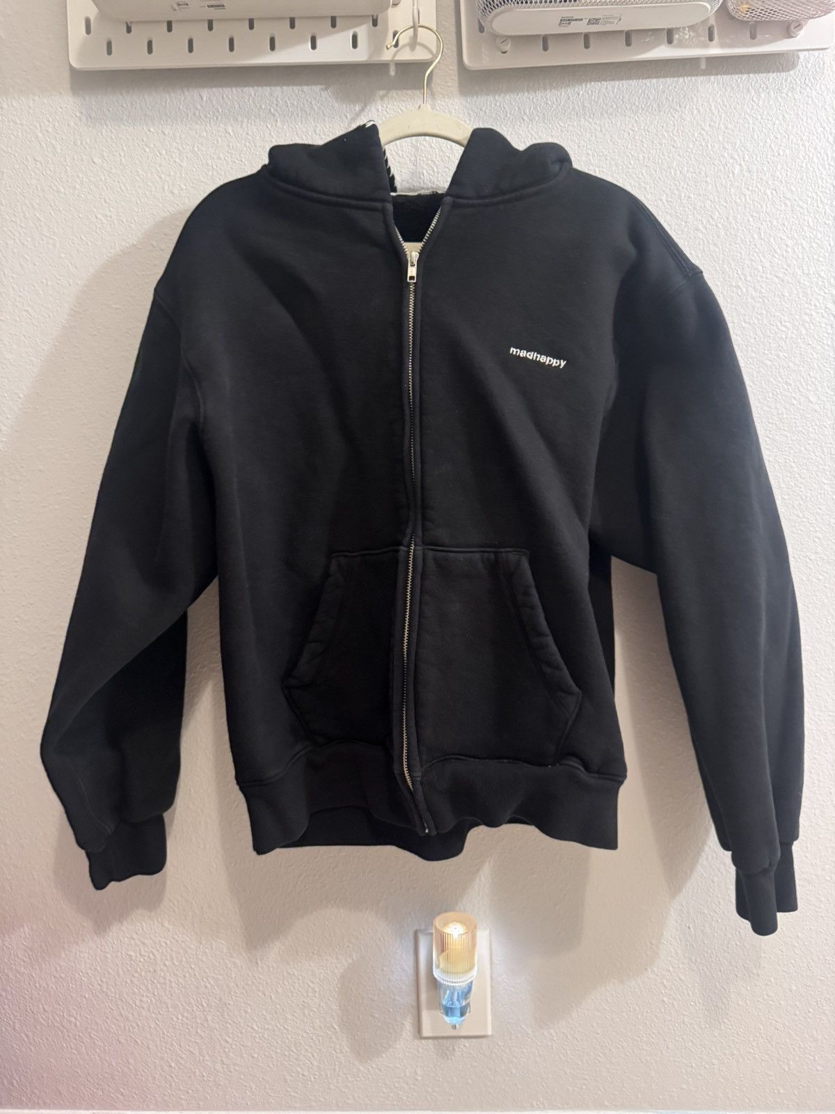 Madhappy MadHappy Black zip up hoodie size M Size US M / EU 48-50 / 2 - 4 Thumbnail