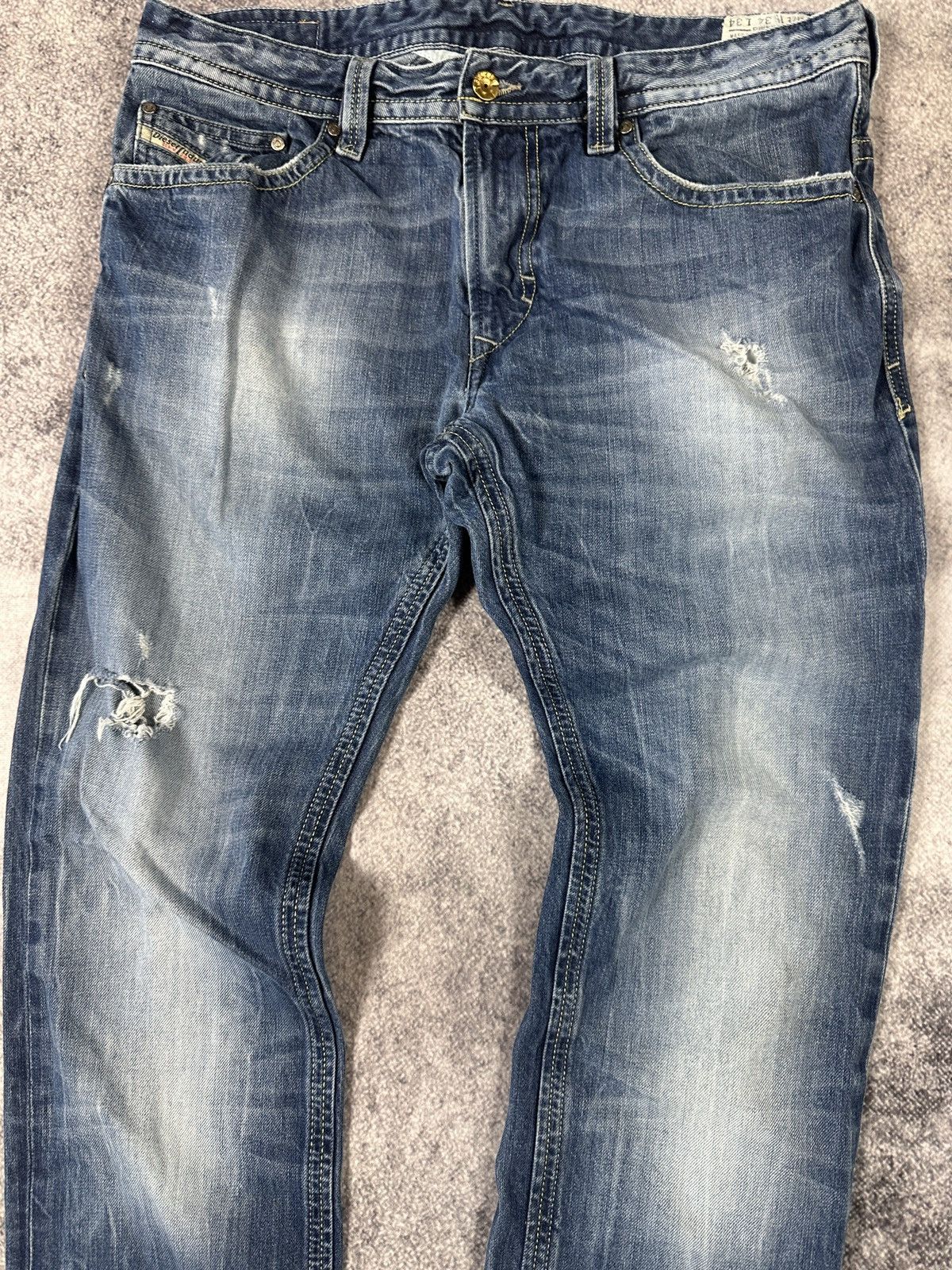 Diesel Y2K Vintage Diesel Thavar Jeans Denim Streetwear Style USA L Size US 34 / EU 50 - 3 Thumbnail