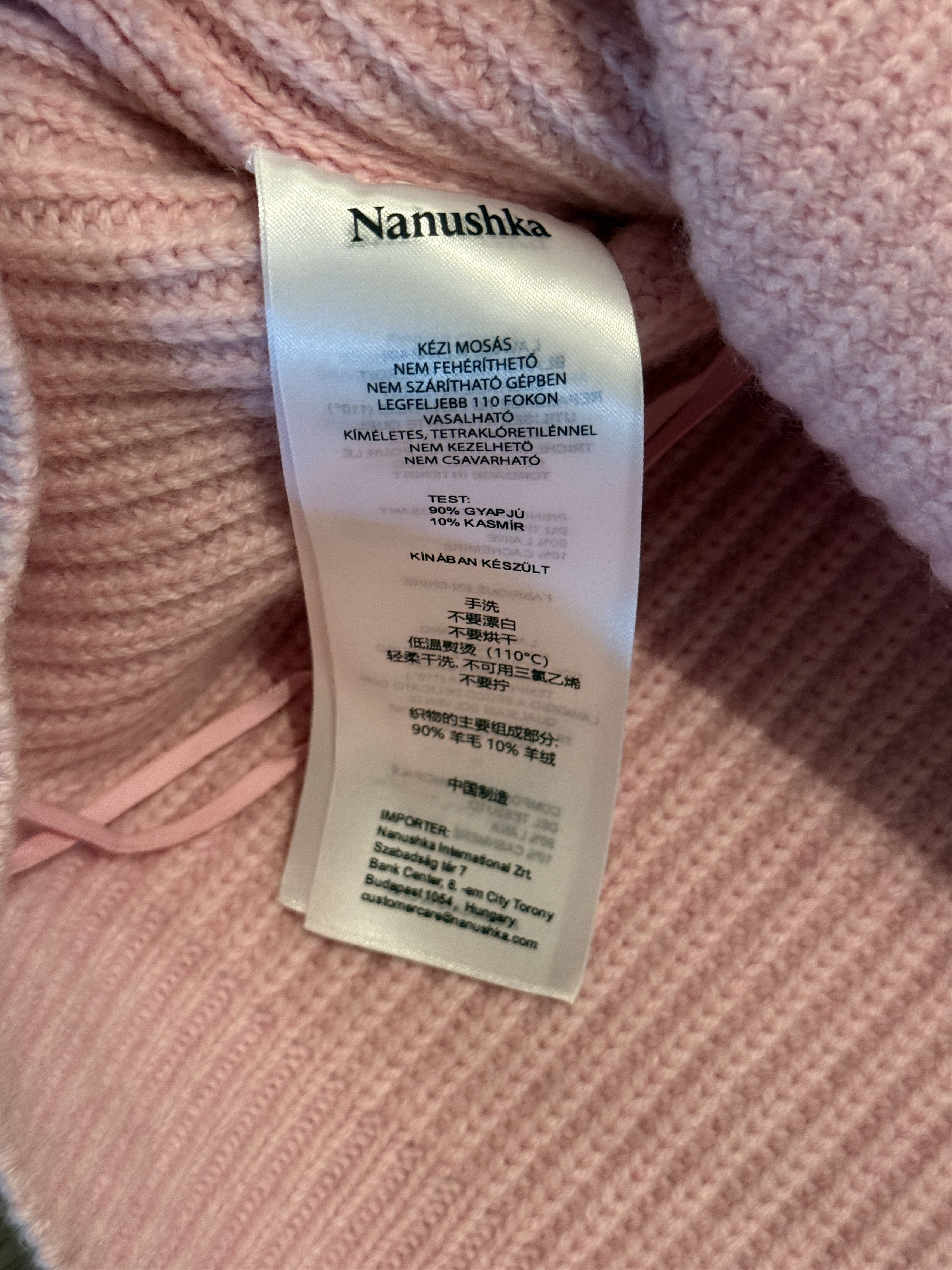 Nanushka nanushka pink knit vest Size US M / EU 48-50 / 2 - 4 Thumbnail