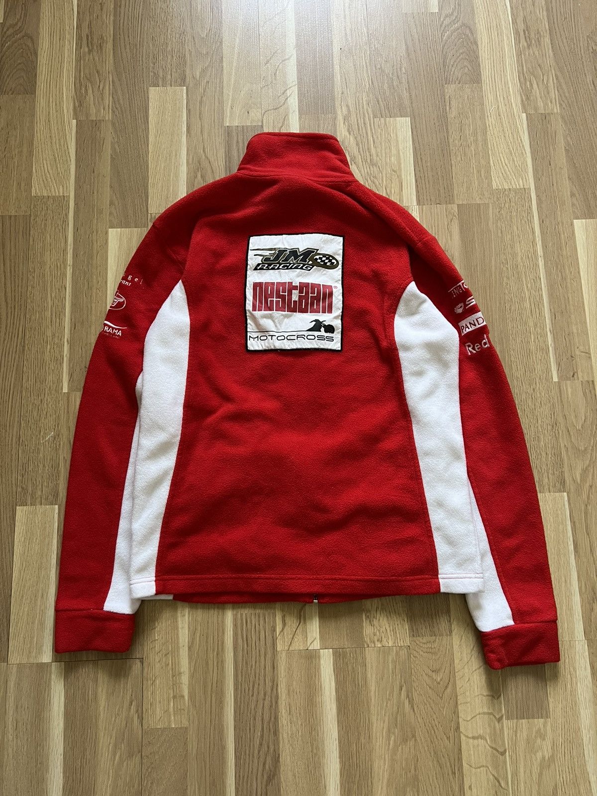 Vintage Vintage moto racing zip fleece jacket nestaan jnco racing 90 Size US M / EU 48-50 / 2 - 8 Thumbnail
