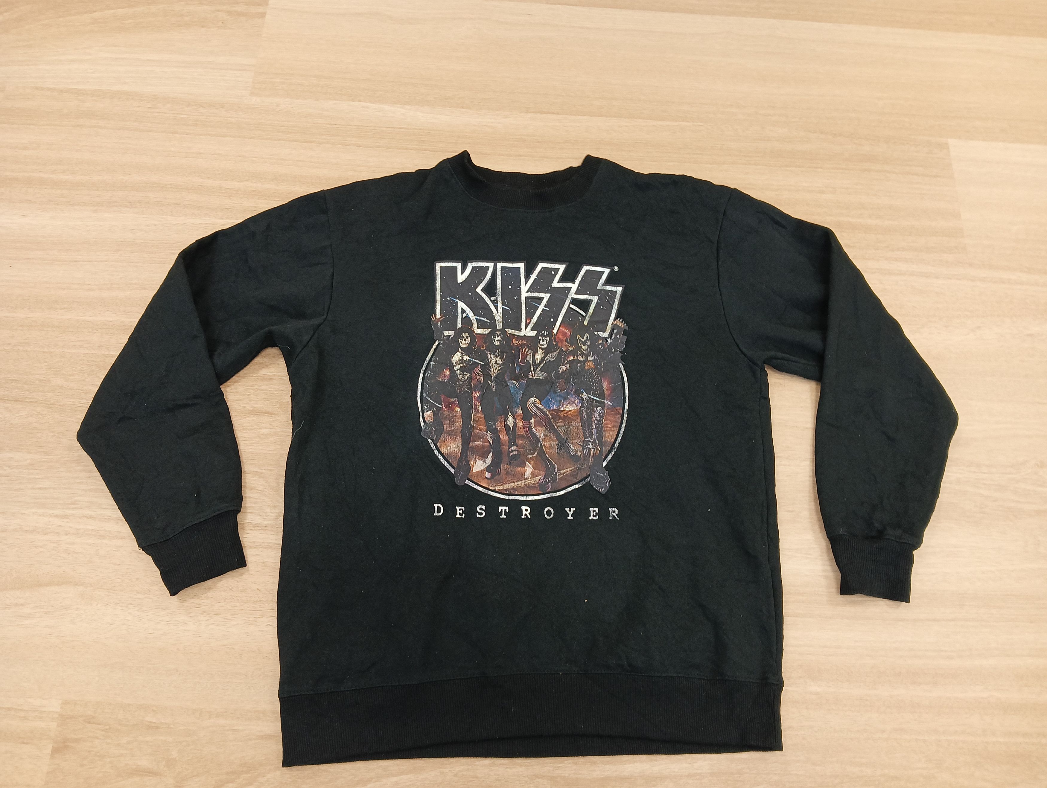 KISS SWEATSHIRT KISS BAND TEE BIG LOGO L UNDERLICENSE EPIC RIGHT Size US L / EU 52-54 / 3 - 1 Thumbnail