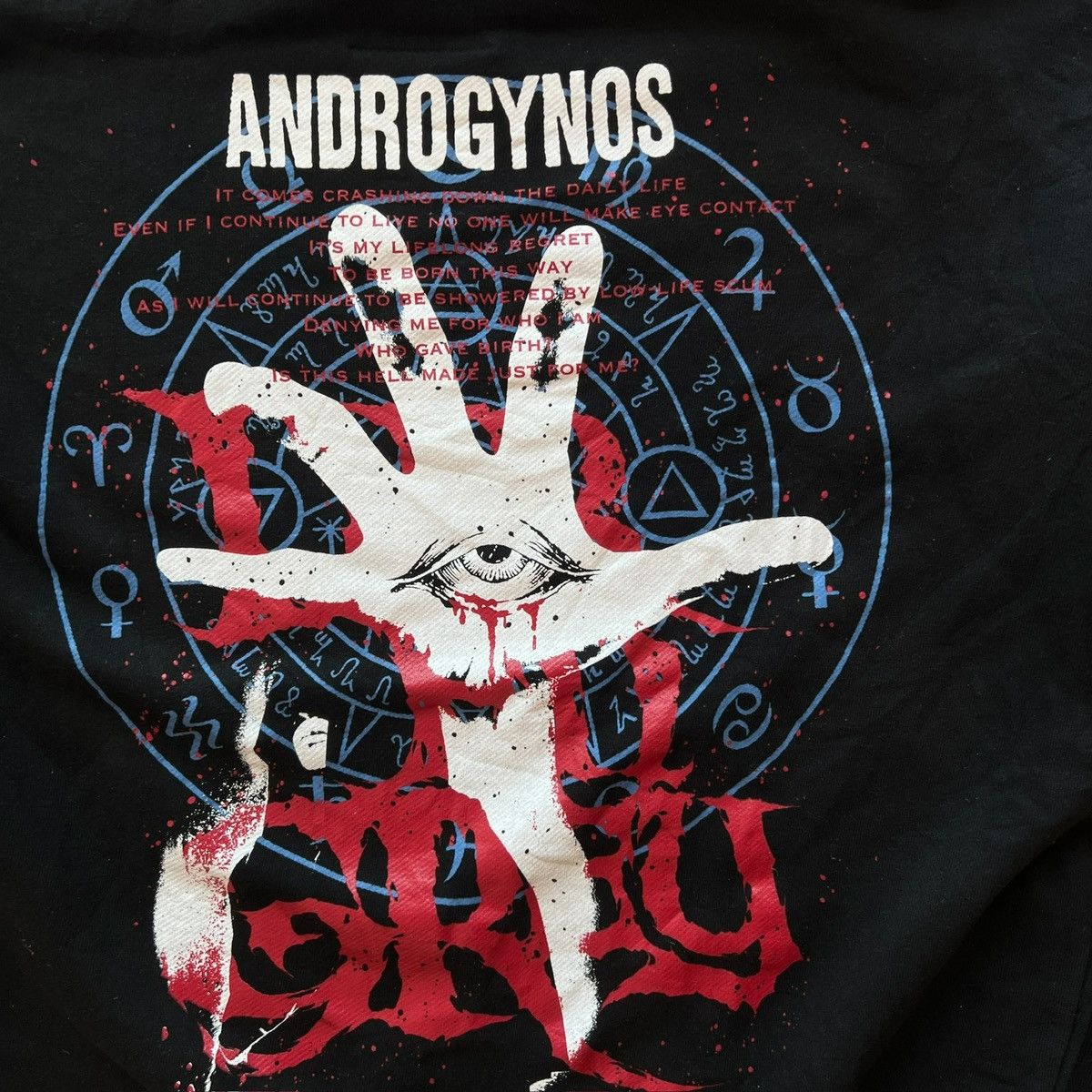 Japanese Brand Deadly Claris Dir En Grey Androgynos Japanese Rock Band Size US L / EU 52-54 / 3 - 7 Thumbnail