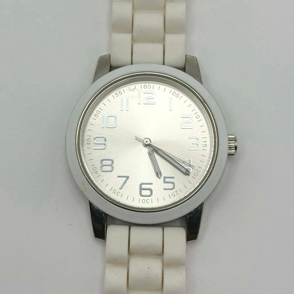 Other White & Silver Retro Men’s Watch Size ONE SIZE - 1 Thumbnail