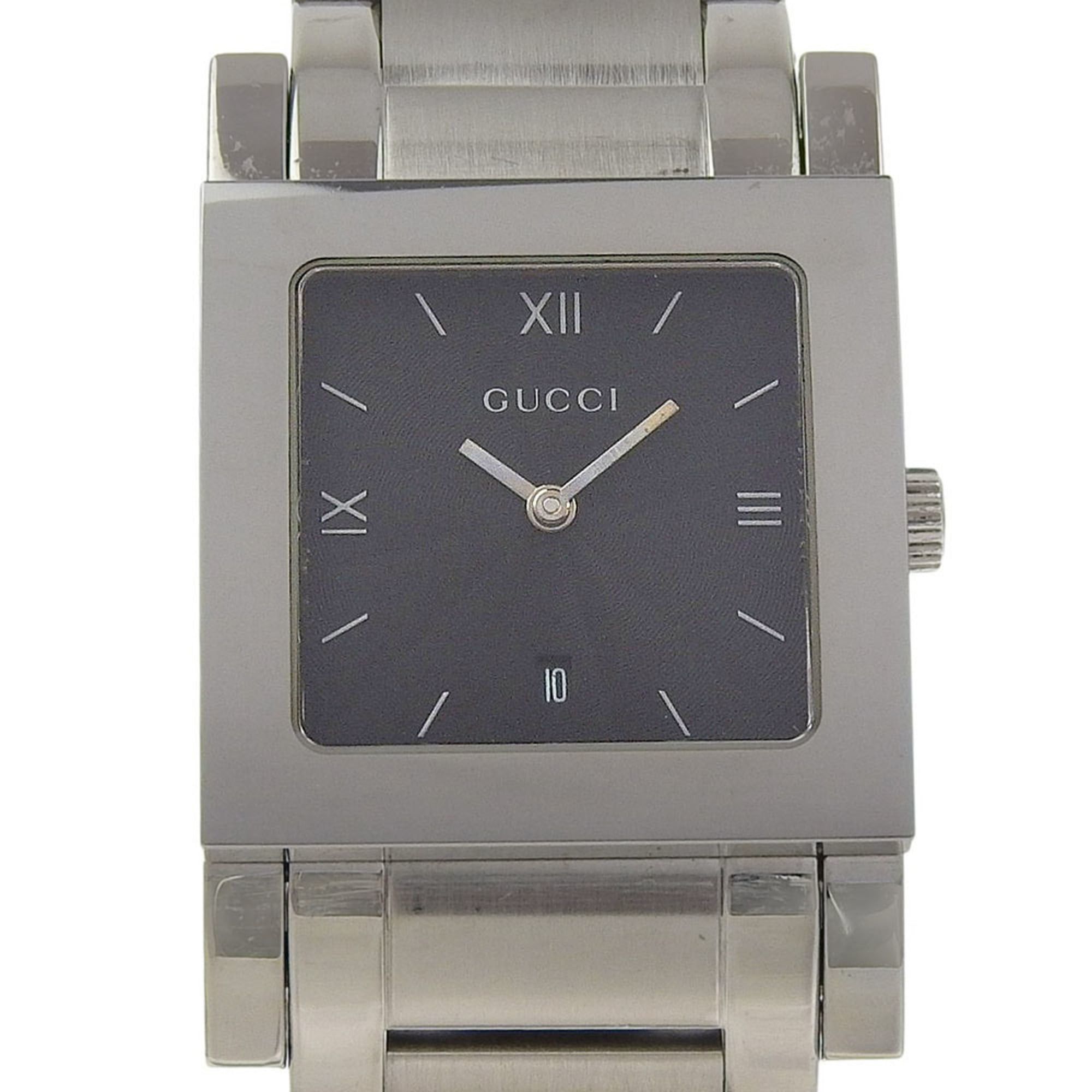 Gucci Gucci G Metro Watch 7900M.1 Stainless Steel Quartz Analog Display Black Dial Women's Size ONE SIZE - 1 Thumbnail