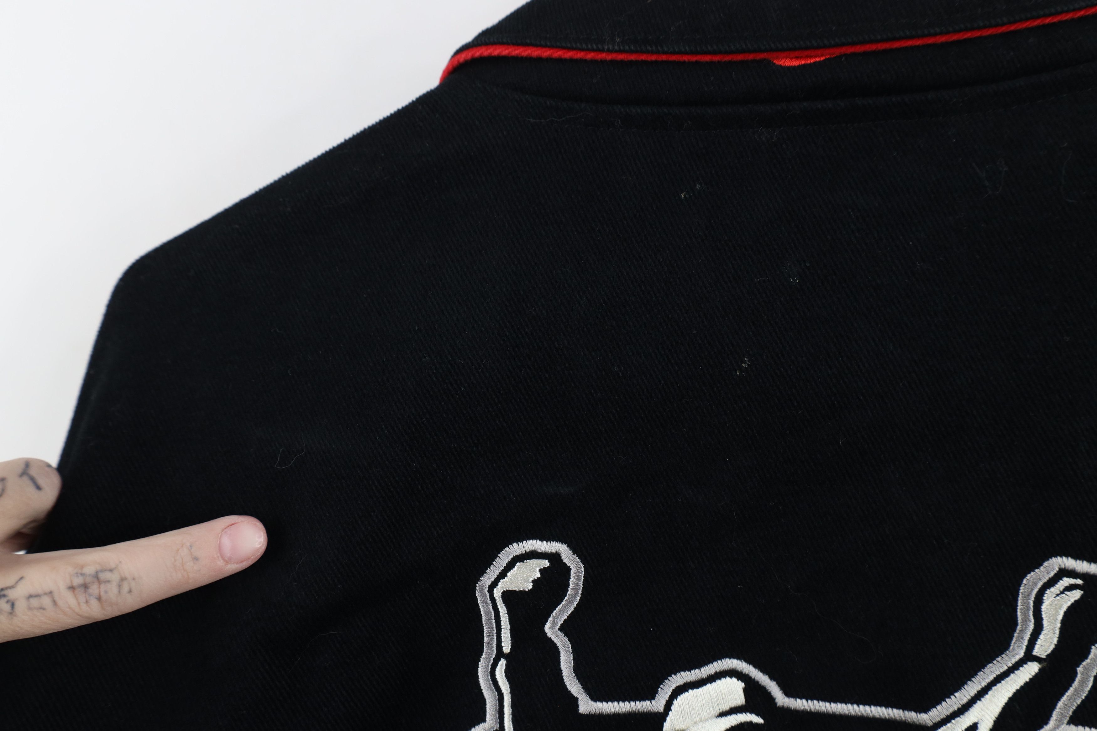Vintage Vintage 90s NASCAR Earnhardt Racing Pit Crew Jacket Black Size US XL / EU 56 / 4 - 13 Thumbnail