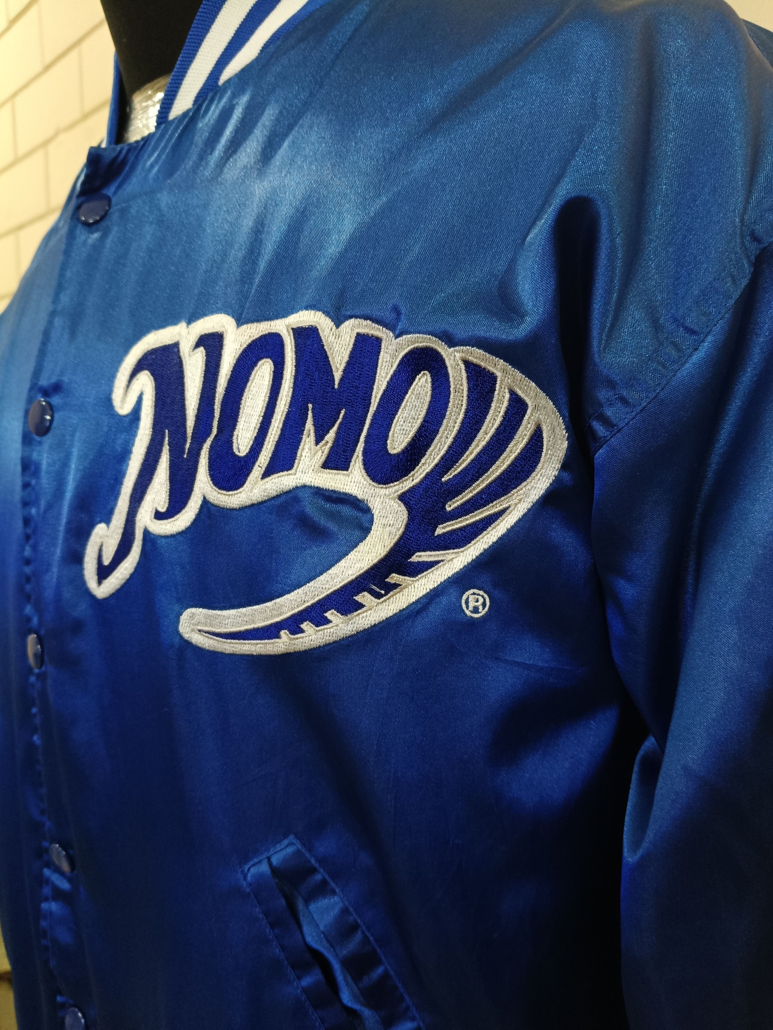 Japanese Brand × MLB Vintage 90's Baseball Jacket Nomo Size US L / EU 52-54 / 3 - 6 Thumbnail