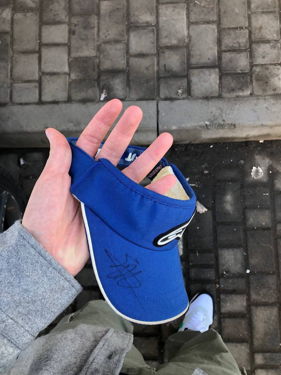 Vintage VERY RARE ALPINESTARS FLEXFIT BASEBALL CAP RETRO Y2K 90s SK8 Size ONE SIZE - 3 Thumbnail