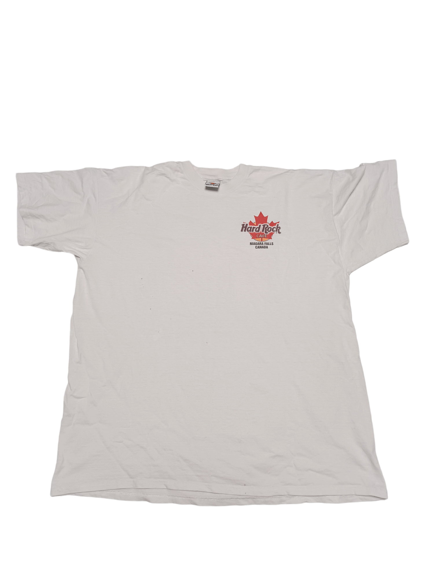 Hard Rock Cafe VINTAGE RARE NIAGARA FALLS MADE IN CANADA HARDROCK TEE Size US XXL / EU 58 / 5 - 3 Thumbnail