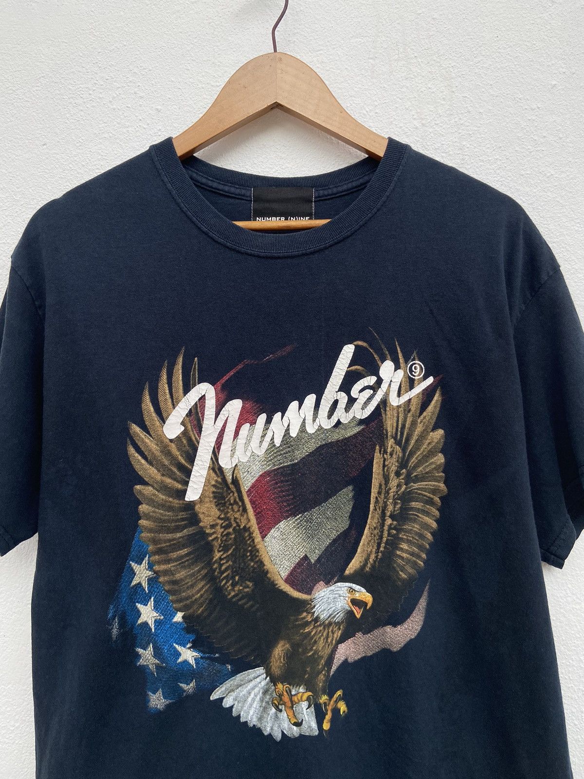 Number (N)ine 🔥 Vintage Number Nine t shirt Eagle motive Size US M / EU 48-50 / 2 - 2 Thumbnail