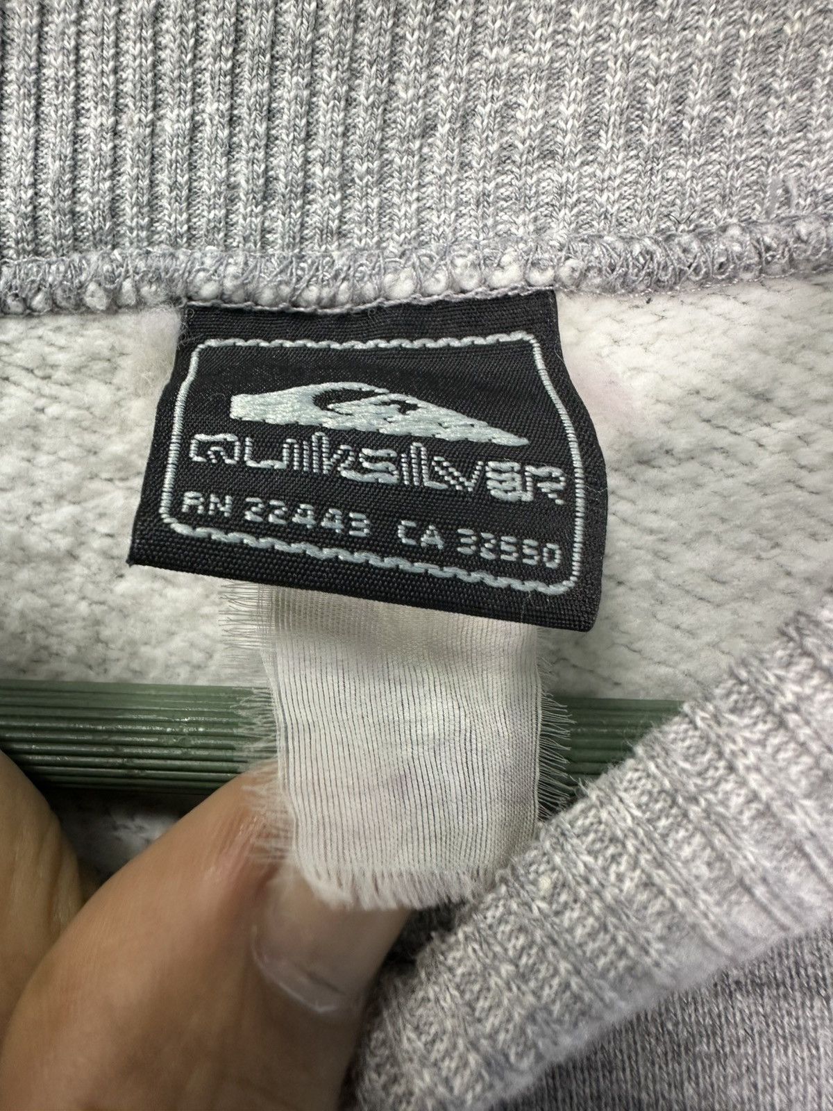 Quiksilver Vintage 90s Hook Ups Quiksilver Crop Top Crewneck Z389 Size US M / EU 48-50 / 2 - 10 Thumbnail