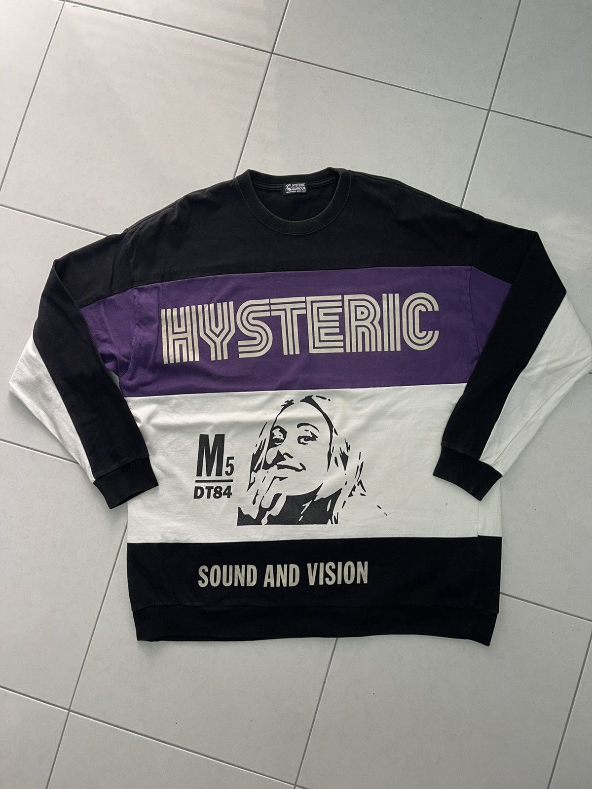 Hysteric Glamour VINTAGE HYSTERIC GLAMOUR SOUND AND VISION TEE VERY RARE Size ONE SIZE - 1 Thumbnail
