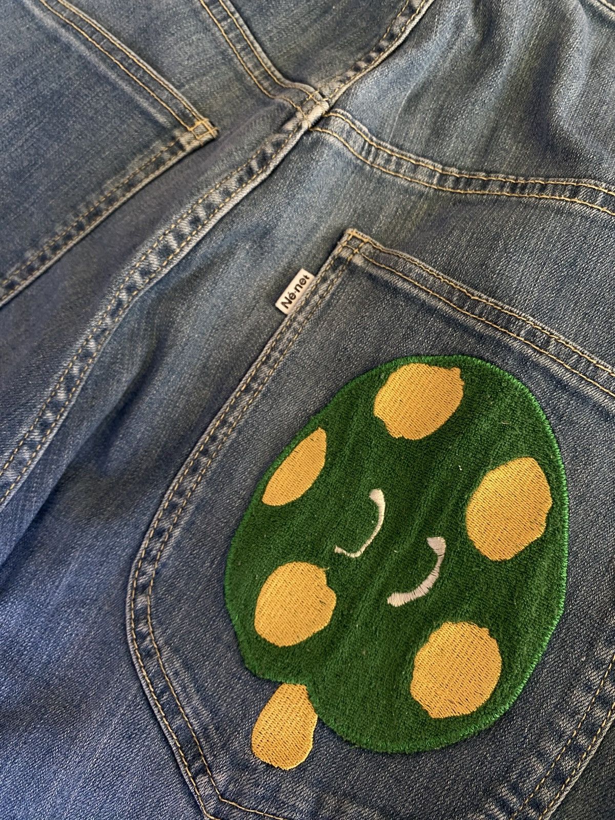 Issey Miyake × Japanese Brand × Ne-Net Ne-net Mushroom Jeans Size US 30 / EU 46 - 3 Thumbnail