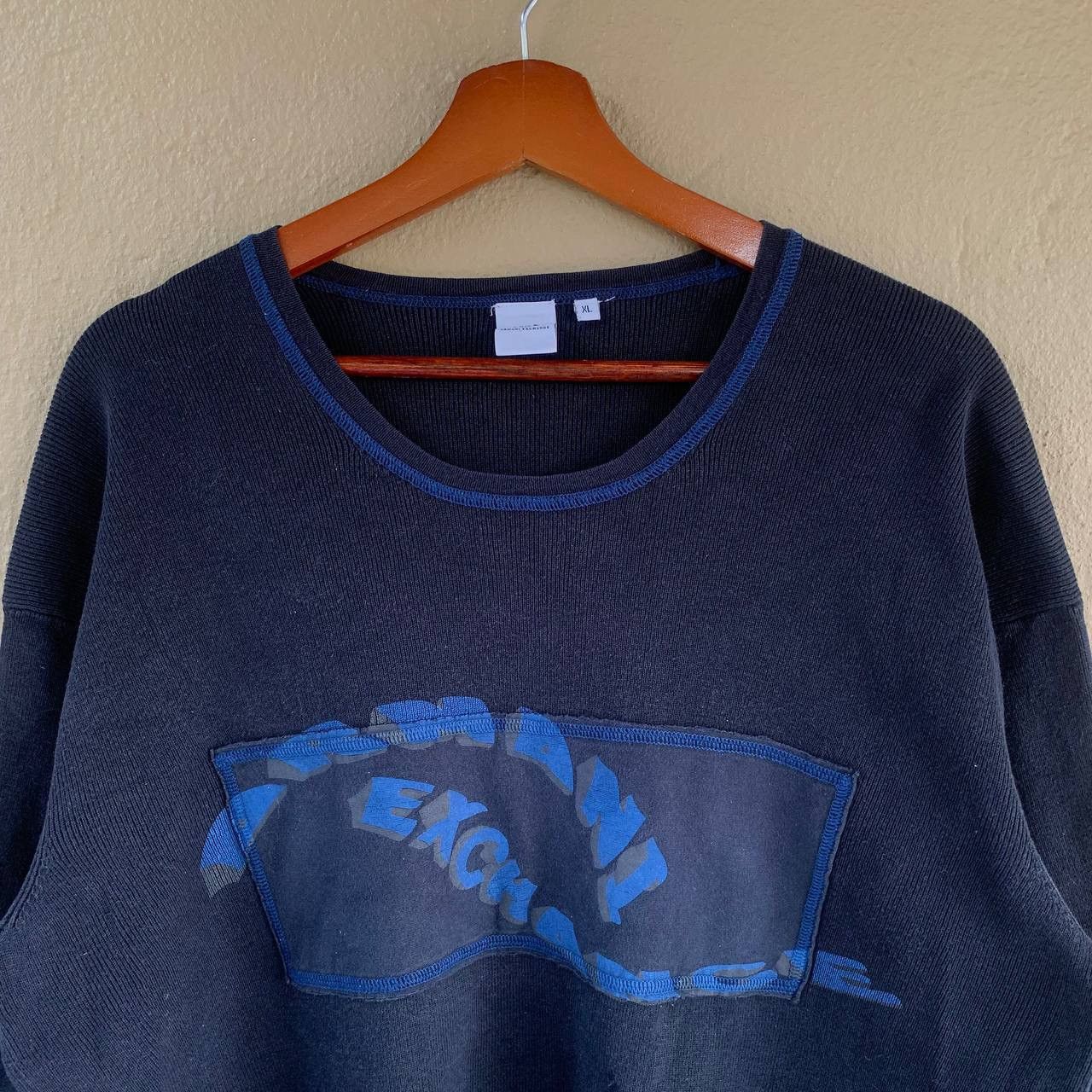 Armani Exchange Vintage ARMANI EXCHANGE Spellout Sweatshirt Size US XL / EU 56 / 4 - 3 Thumbnail