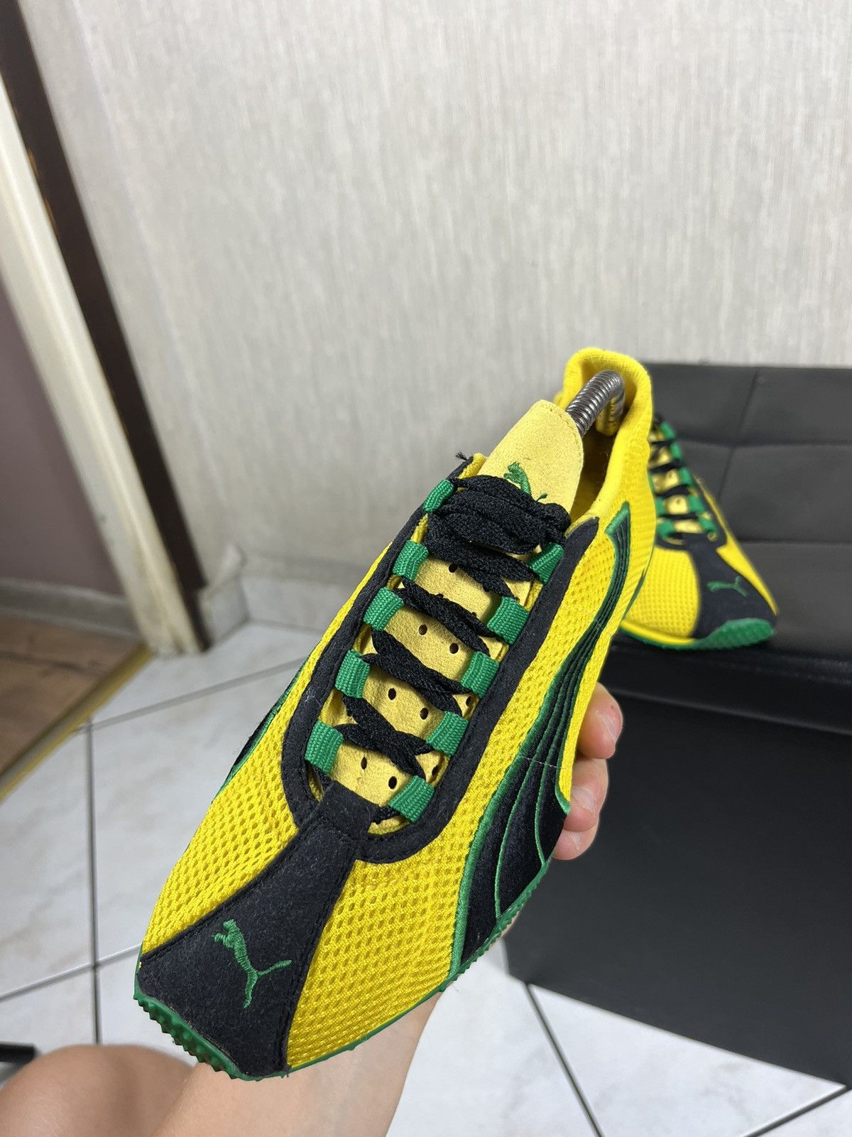 Puma × Vintage Vintage Puma speed cat mesh Jamaica shoes y2k sneakers Size US 7 / EU 40 - 15 Thumbnail