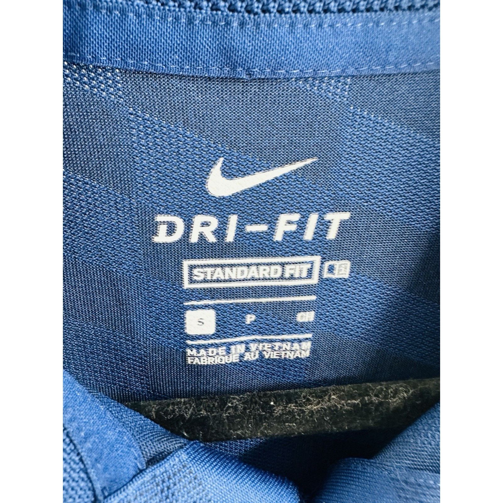 Nike Nike Mens Golf Dri-Fit Navy Blue Short Sleeve Polo Blue Size US S / EU 44-46 / 1 - 3 Thumbnail