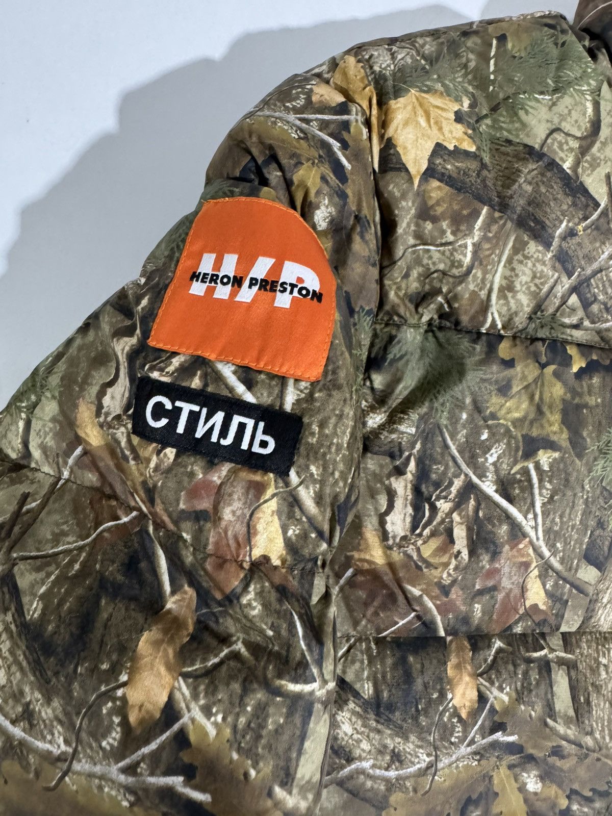 Heron Preston Forest rip stop puffer Size US L / EU 52-54 / 3 - 5 Thumbnail