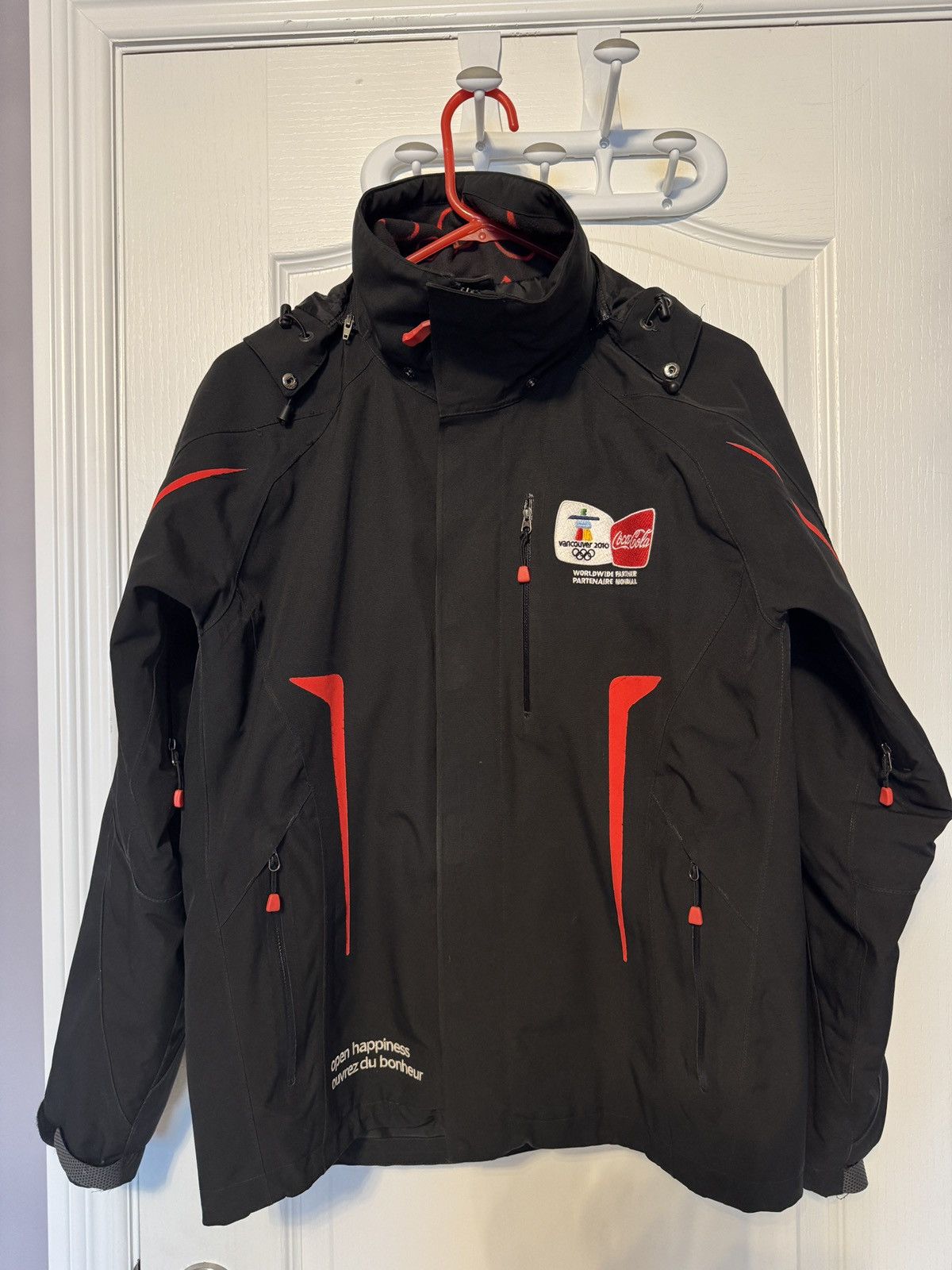 Other Vancouver 2010 Olympic Coca-Cola Technical Shell Jacket Size US S / EU 44-46 / 1 - 1 Thumbnail