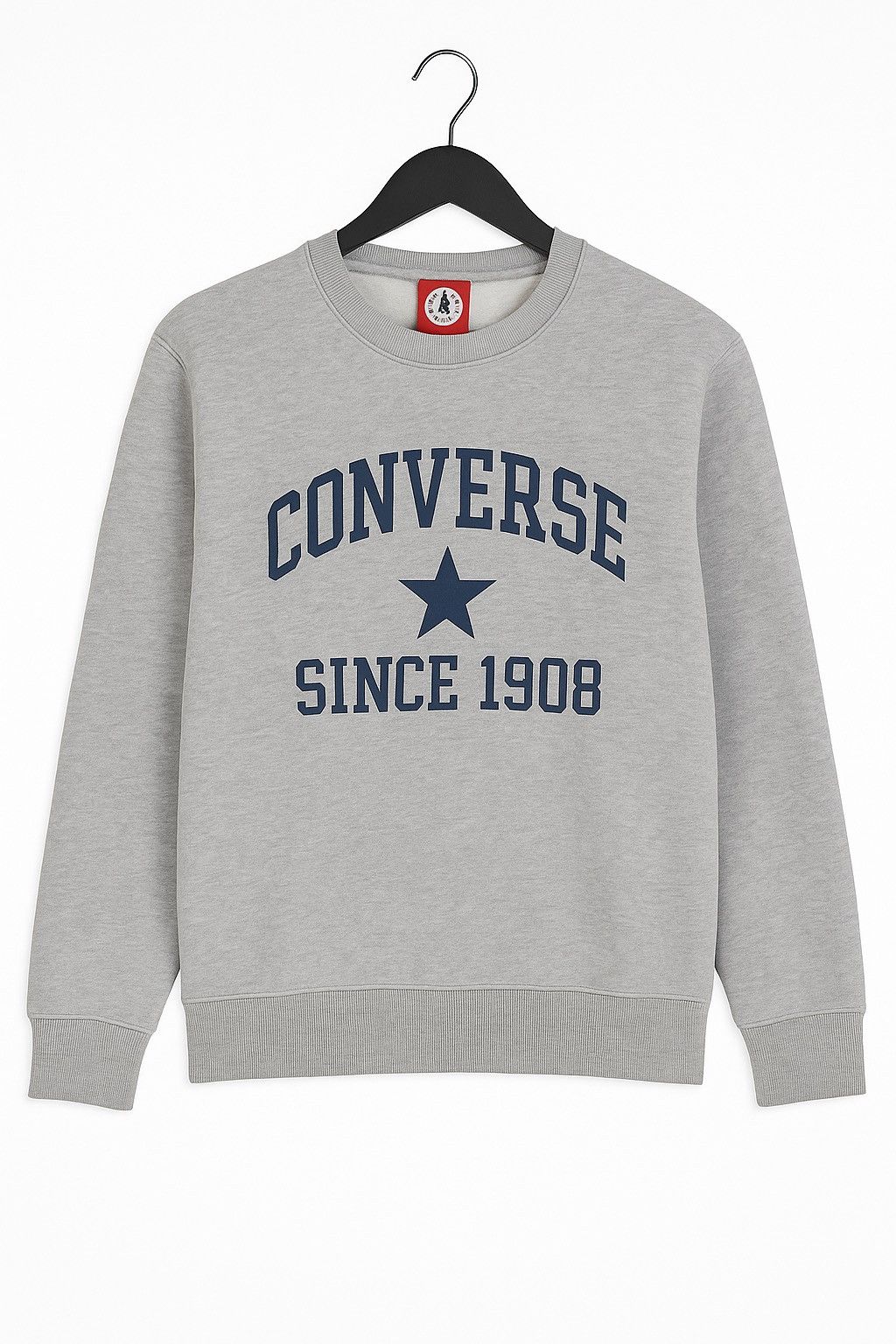 Converse Vintage Converse All Star Grey Crewneck Sweatshirt Unisex Size US XL / EU 56 / 4 - 1 Thumbnail