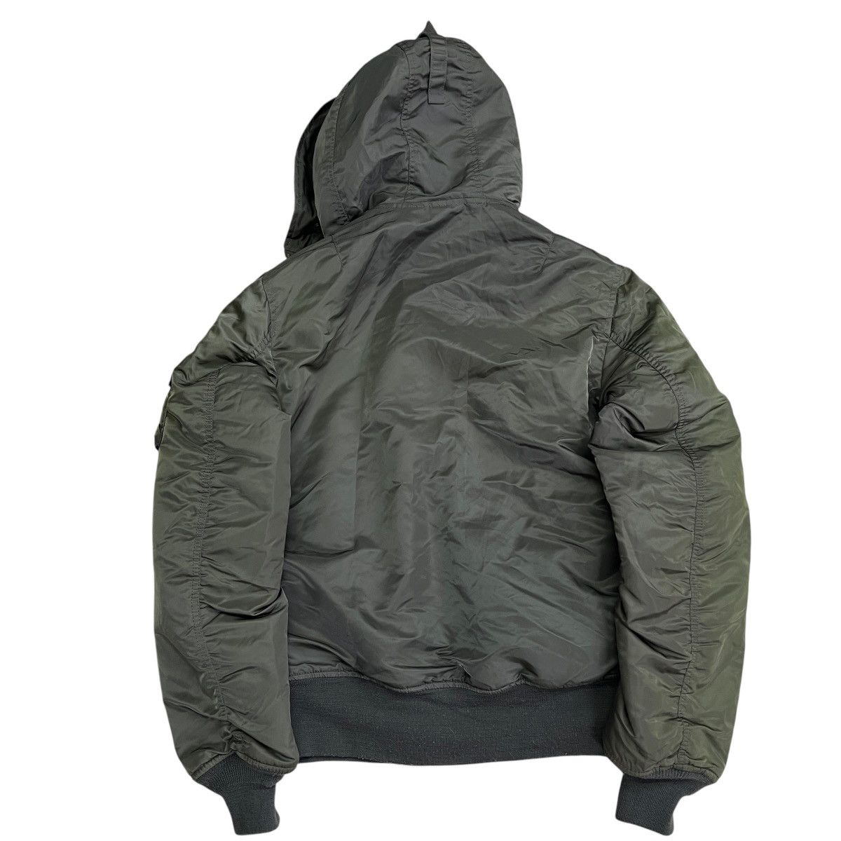 Alpha Industries 💥 ALPHA M-1 WITH HOODED BOMBER JACKET Size US L / EU 52-54 / 3 - 5 Thumbnail