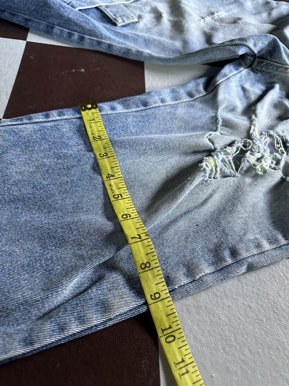 Vintage B.scott blue denim jeans Size US 28 / EU 44 - 13 Thumbnail