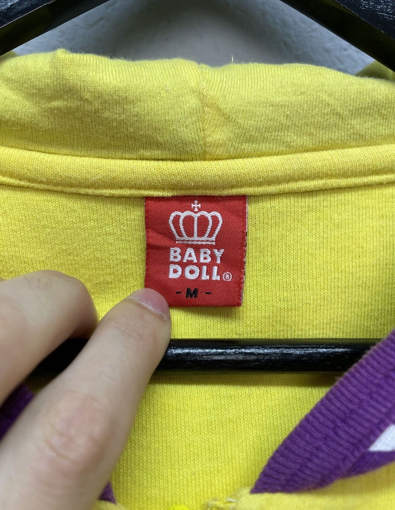 Japanese Brand Vintage Y2K Baby Doll Japanese Style Zip Hoodie Wiwiene Size US M / EU 48-50 / 2 - 11 Thumbnail
