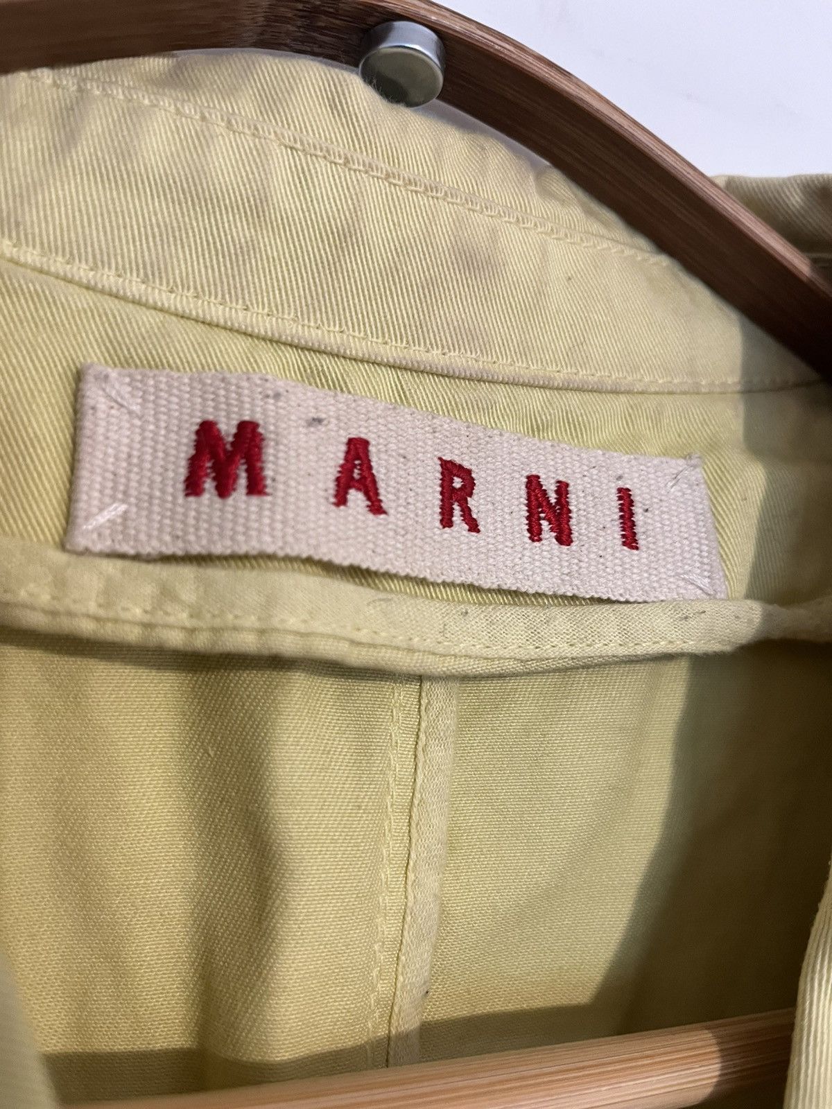 Marni Marni yellow cotton jacket Size US S / EU 44-46 / 1 - 3 Thumbnail