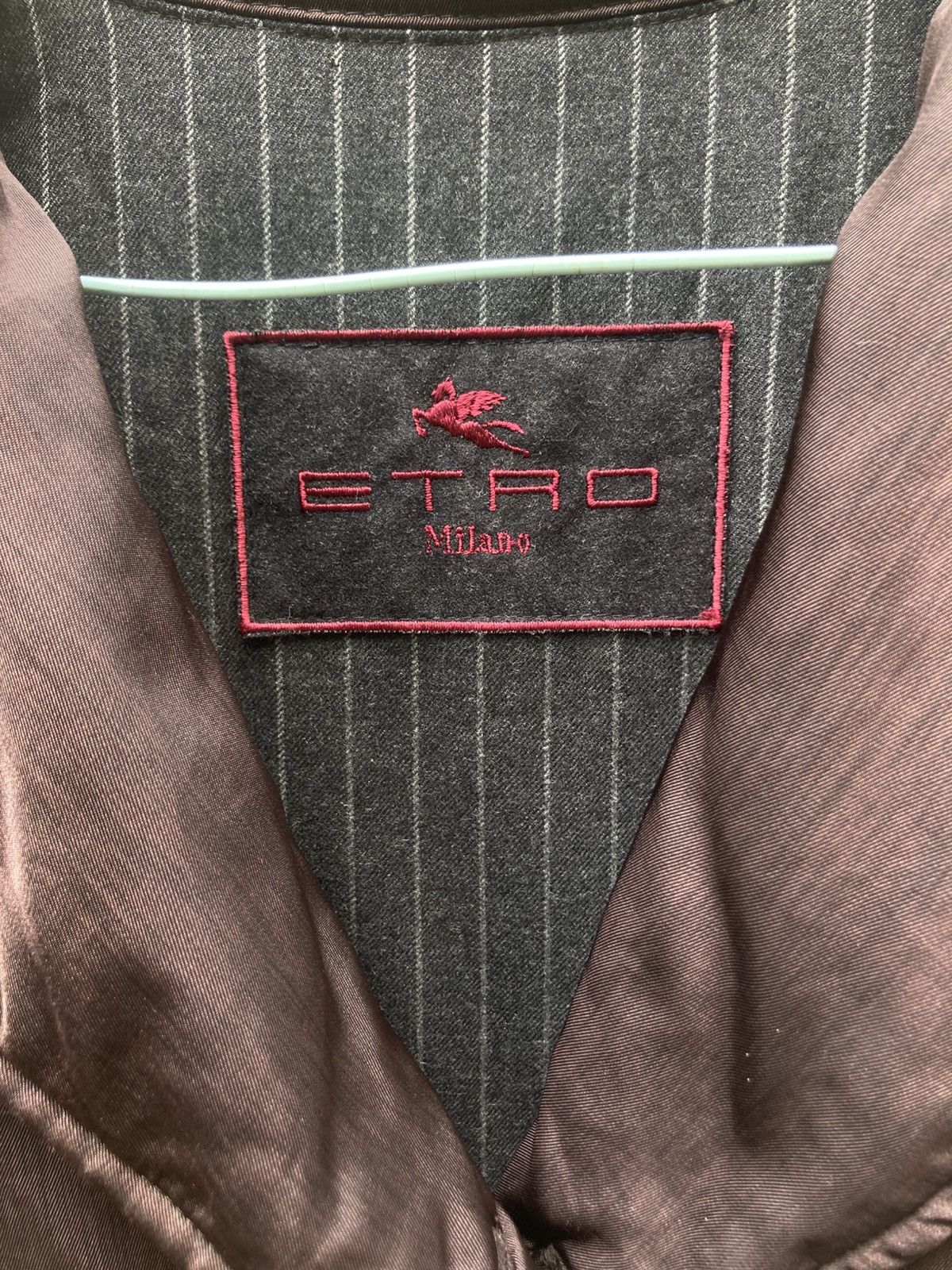 Etro Vintage 90s Etro Milano Padded Coats Size US M / EU 48-50 / 2 - 2 Thumbnail