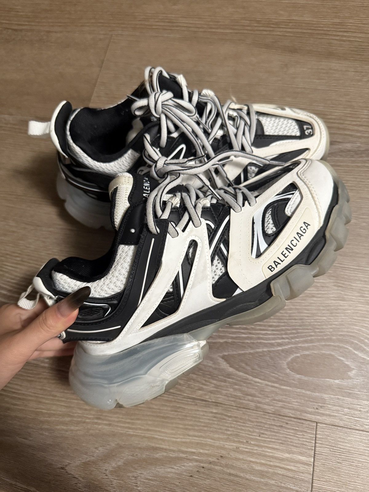 Balenciaga Balenciaga Track woman shoes Size US 7 / IT 37 - 1 Thumbnail