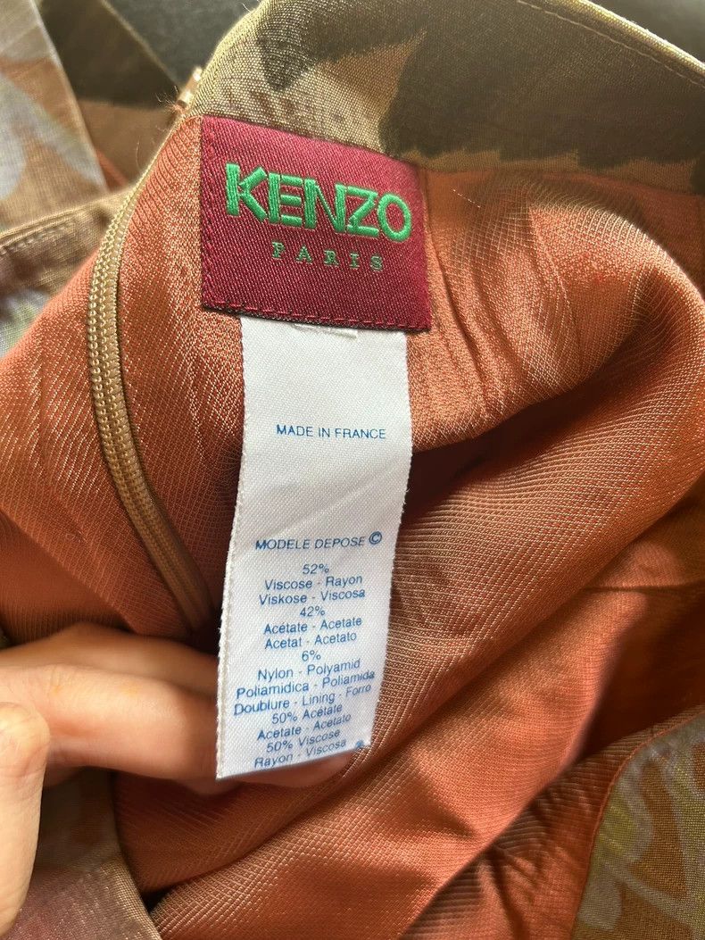 Kenzo KENZO sizeS Lotus moonlight skirt Size 27" / US 4 / IT 40 - 8 Thumbnail