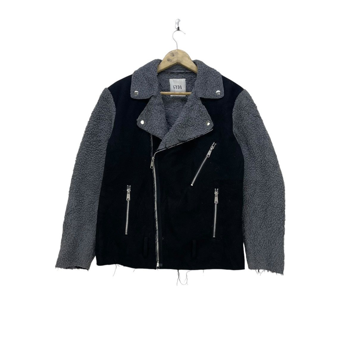 If Six Was Nine × Japanese Brand × Le Grande Bleu (L.G.B.) Gyda Japanese Brand Double Collar Reconstructed Jacket Size US M / EU 48-50 / 2 - 1 Thumbnail
