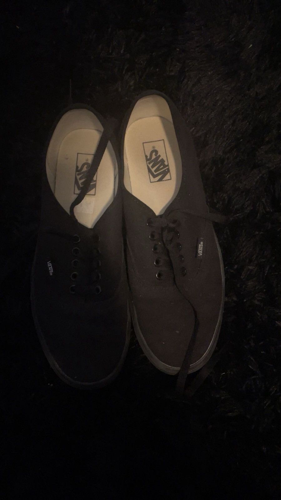 Vans Low top Black Vans trainers Size US 10 / EU 43 - 2 Thumbnail