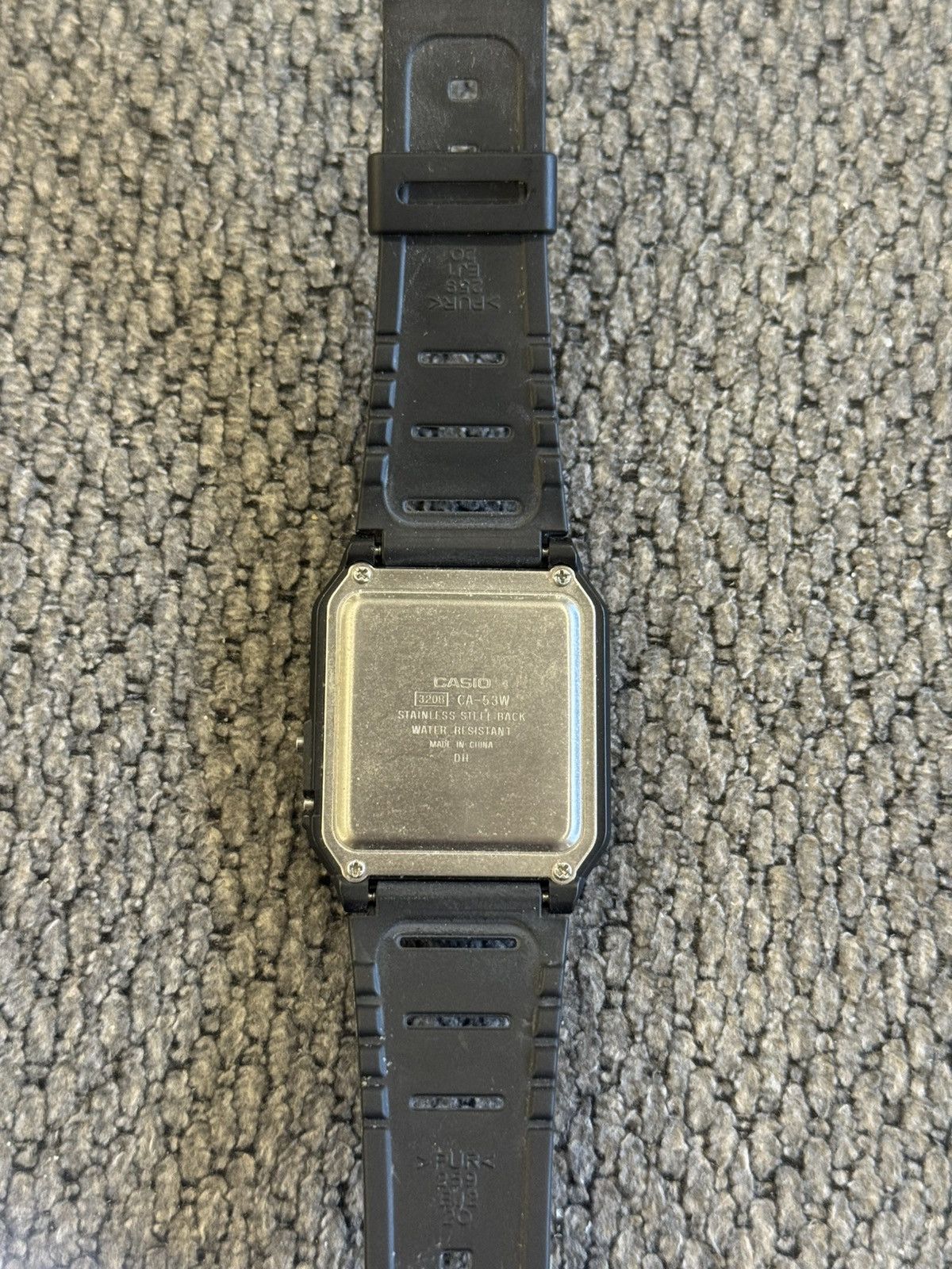 Casio Casio Rubber Calculator Digital Watch Twincept Databank Size ONE SIZE - 3 Thumbnail
